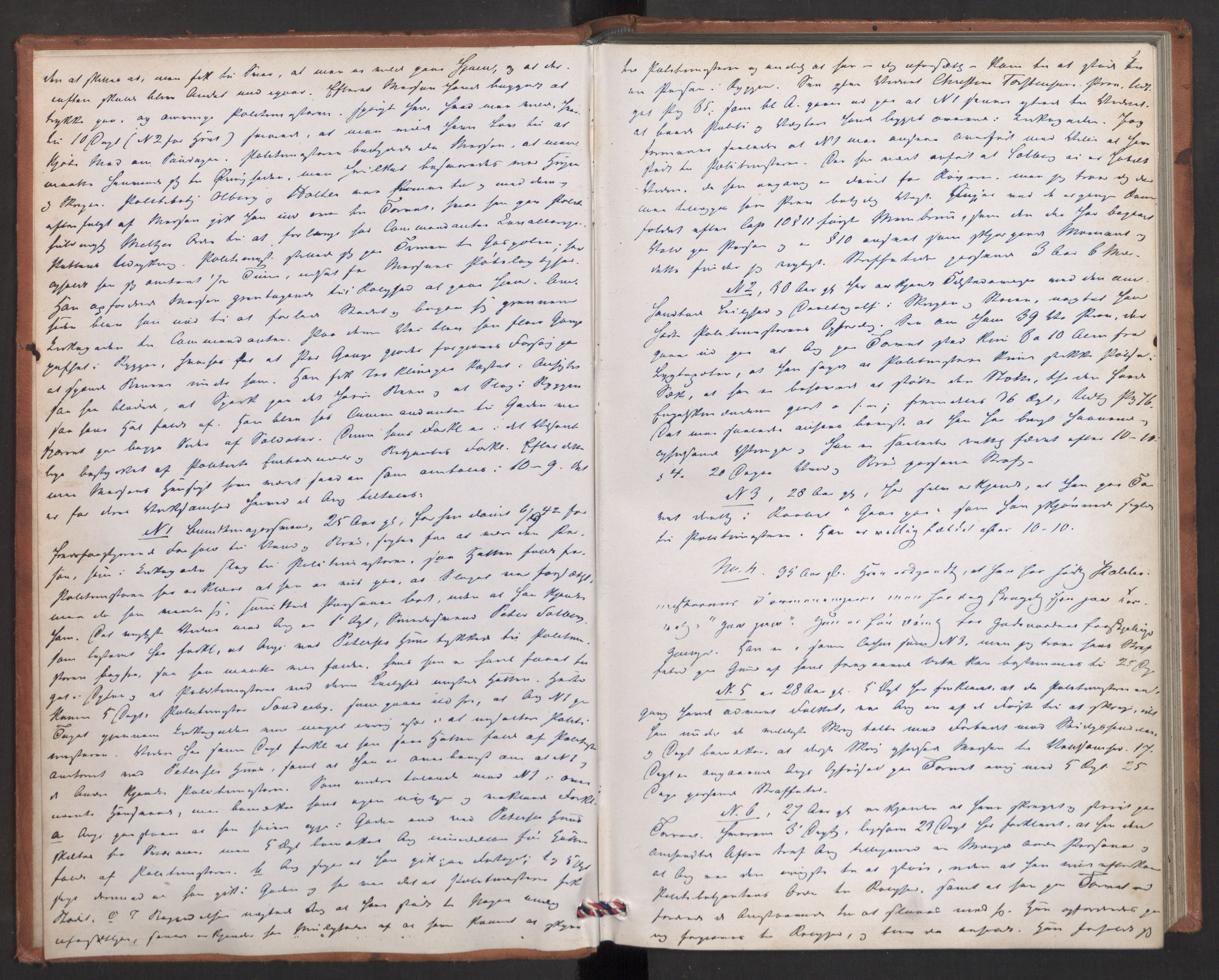 Høyesterett, AV/RA-S-1002/E/Eb/Eba/L0041/0002: Voteringsprotokoller / Voteringsprotokoll, 1849, s. 1b-2a