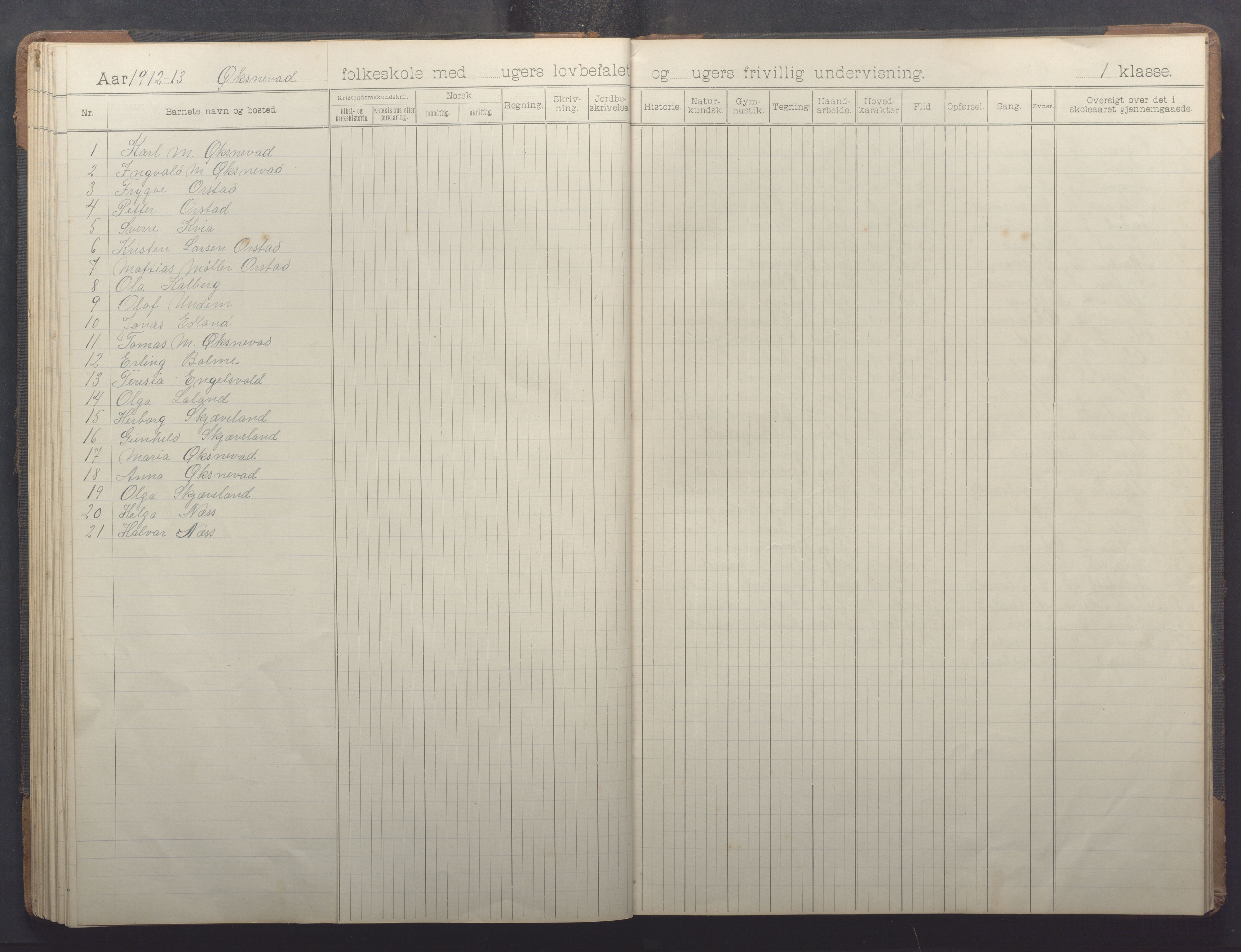 Klepp kommune - Engelsvoll skole, IKAR/K-100299/H/L0001: Skoleprotokoll, 1908-1918, s. 59