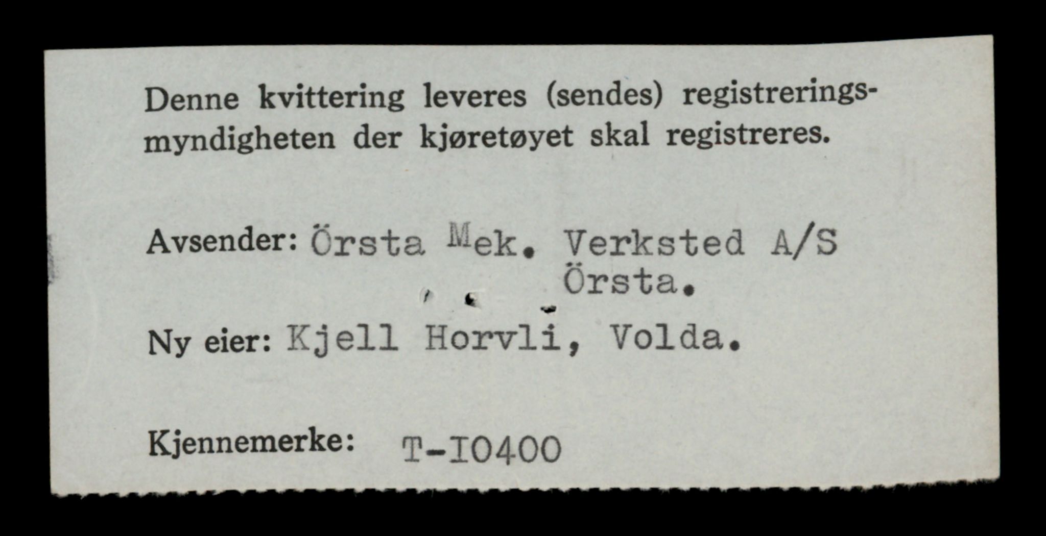 Møre og Romsdal vegkontor - Ålesund trafikkstasjon, SAT/A-4099/F/Fe/L0020: Registreringskort for kjøretøy T 10351 - T 10470, 1927-1998, s. 1286