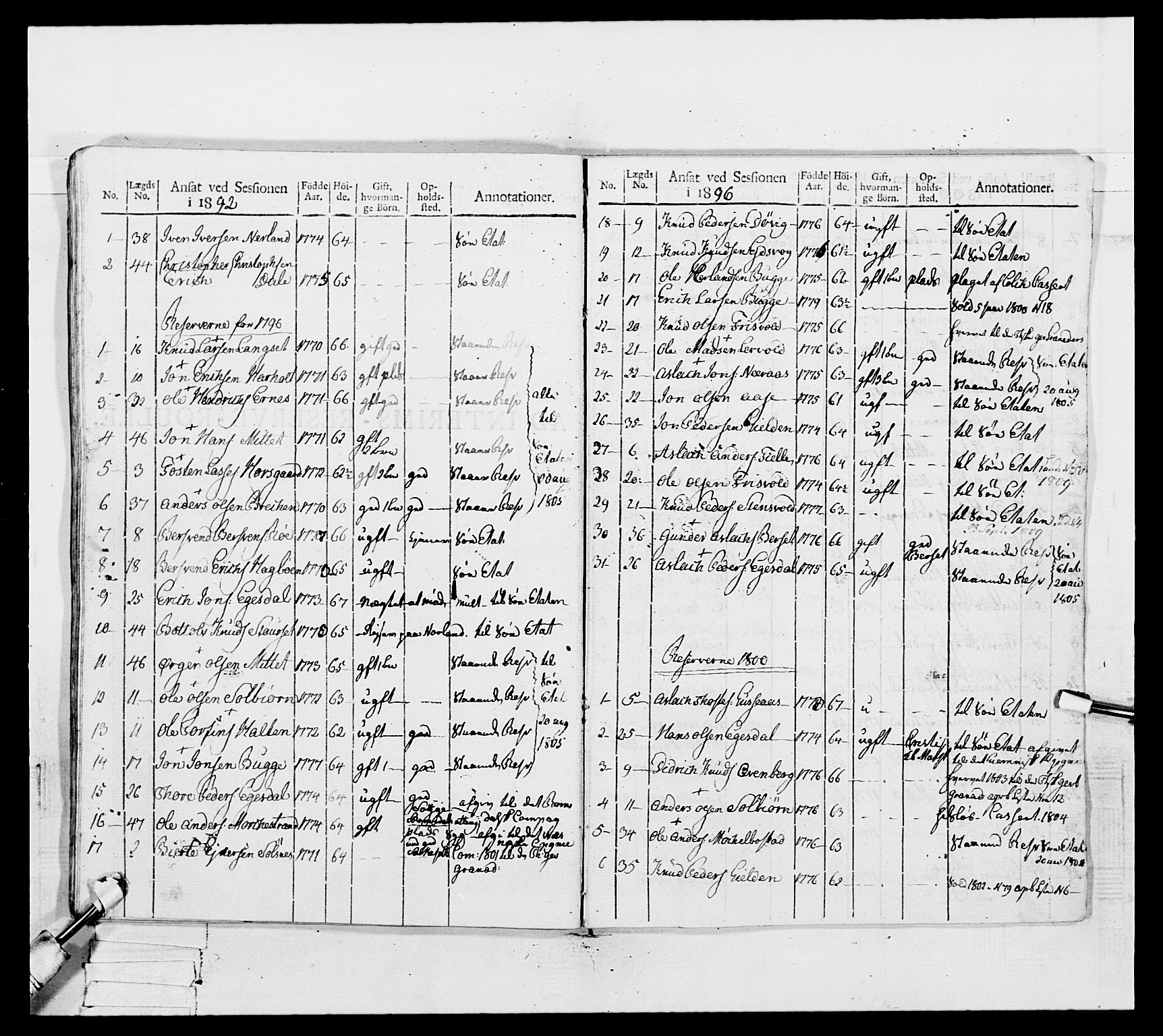 Generalitets- og kommissariatskollegiet, Det kongelige norske kommissariatskollegium, AV/RA-EA-5420/E/Eh/L0082: 2. Trondheimske nasjonale infanteriregiment, 1804, s. 319