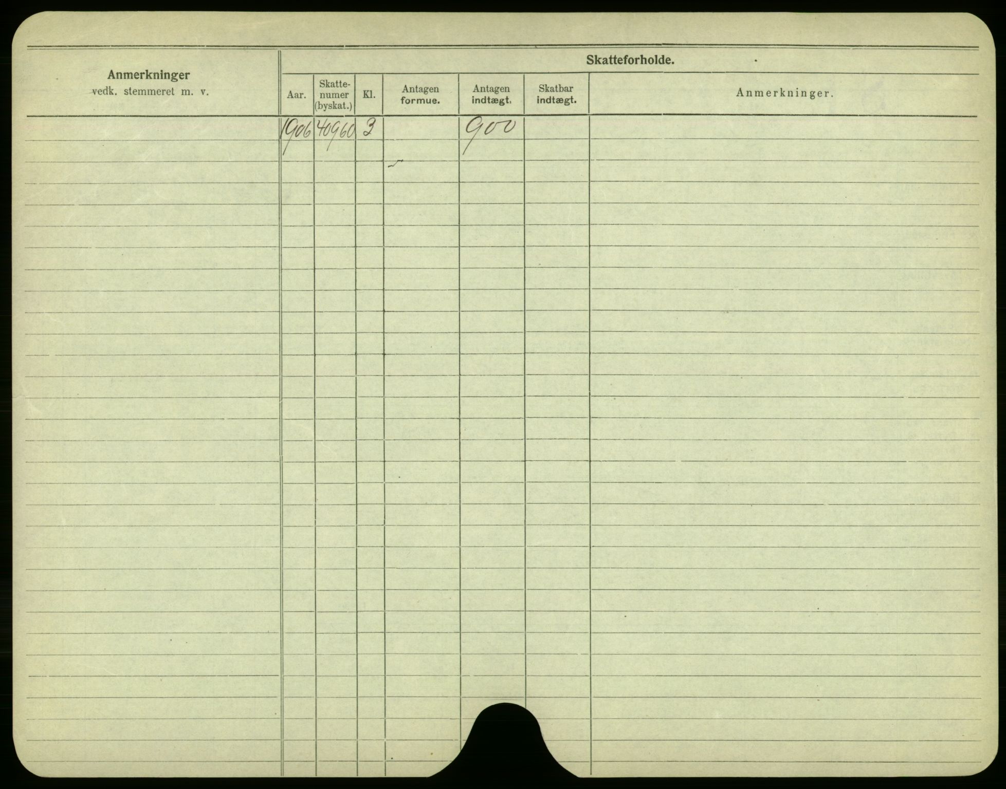 Oslo folkeregister, Registerkort, AV/SAO-A-11715/F/Fa/Fac/L0002: Menn, 1906-1914, s. 252b