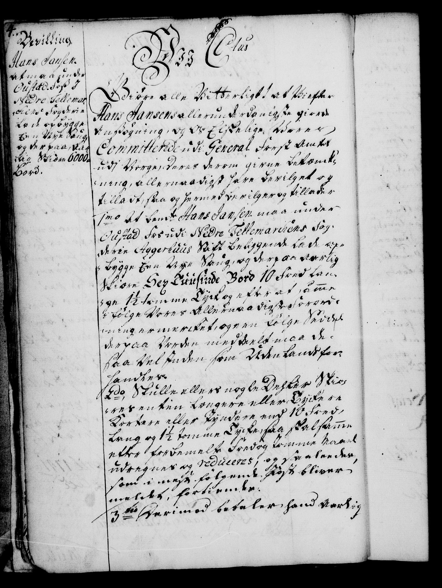 Rentekammeret, Kammerkanselliet, RA/EA-3111/G/Gg/Gga/L0005: Norsk ekspedisjonsprotokoll med register (merket RK 53.5), 1741-1749, s. 4