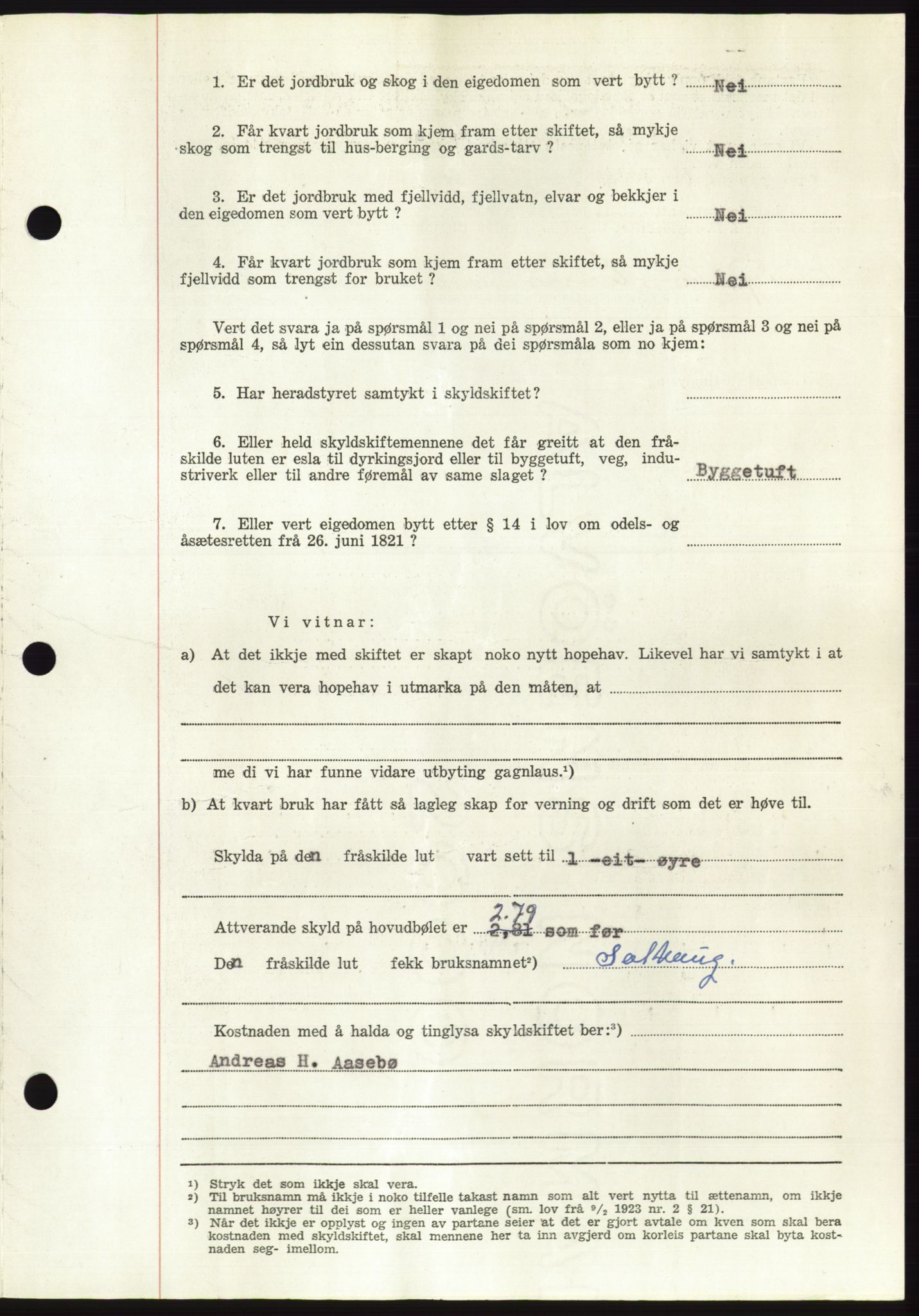 Søre Sunnmøre sorenskriveri, AV/SAT-A-4122/1/2/2C/L0095: Pantebok nr. 21A, 1953-1953, Dagboknr: 1699/1953