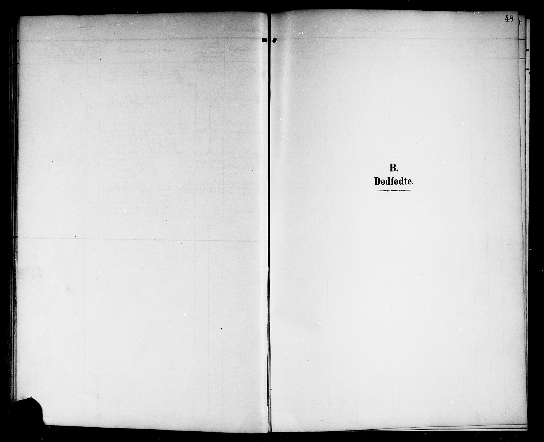 Lardal kirkebøker, SAKO/A-350/G/Gc/L0002: Klokkerbok nr. III 2, 1894-1918, s. 48