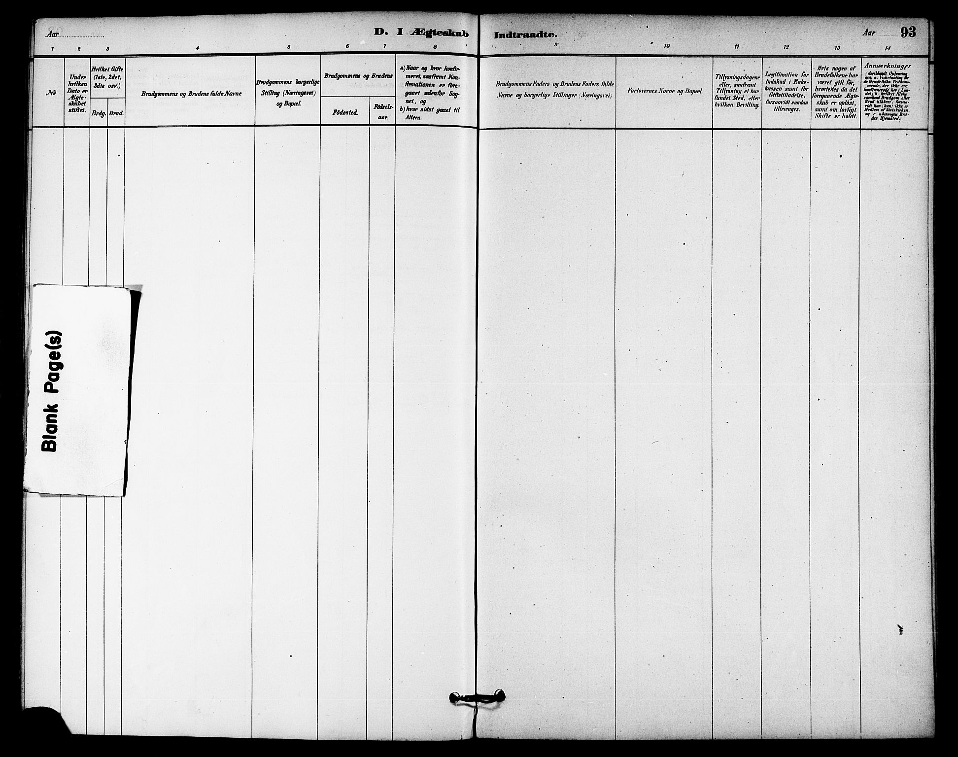 Ministerialprotokoller, klokkerbøker og fødselsregistre - Nord-Trøndelag, AV/SAT-A-1458/740/L0378: Ministerialbok nr. 740A01, 1881-1895, s. 93