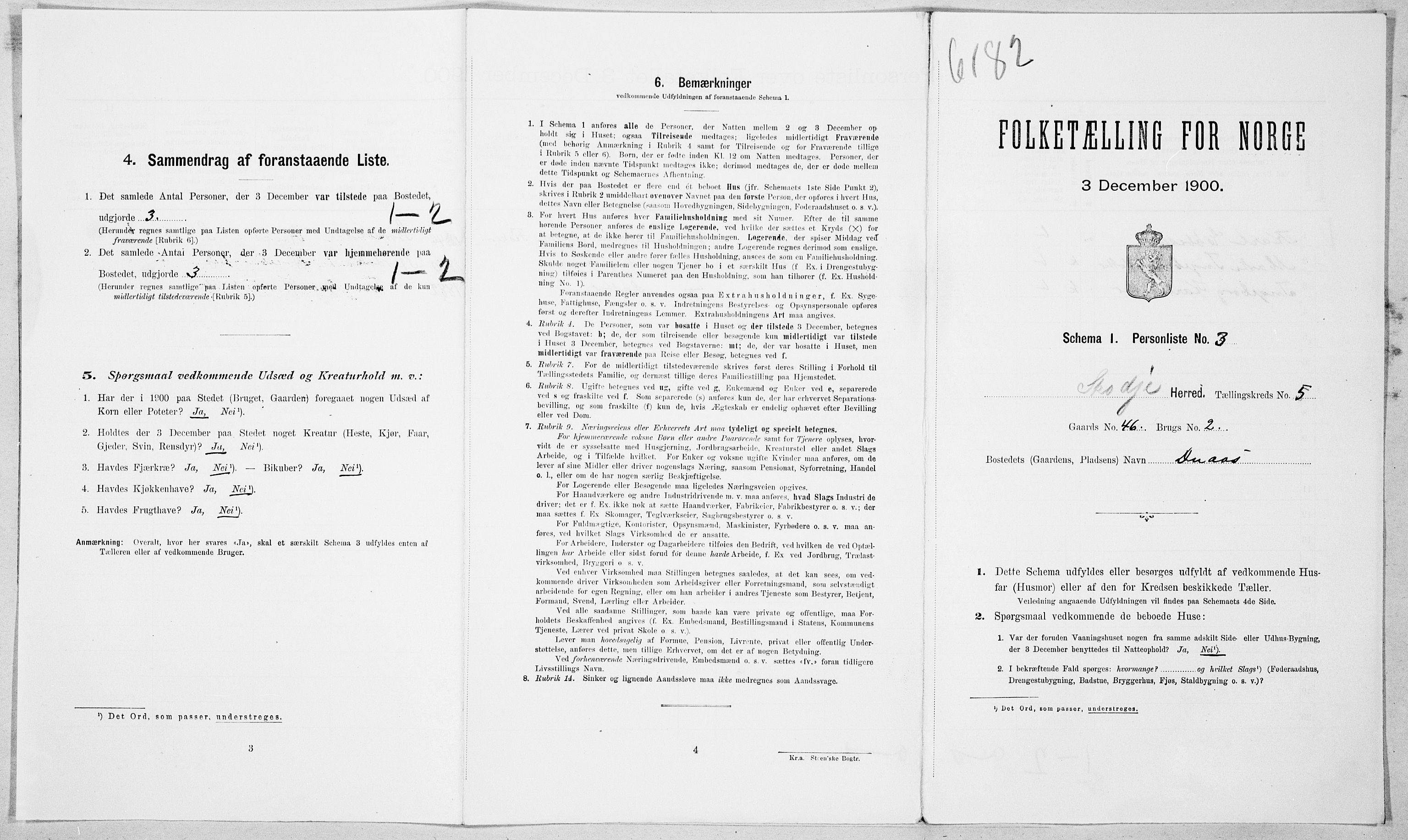 SAT, Folketelling 1900 for 1529 Skodje herred, 1900, s. 270