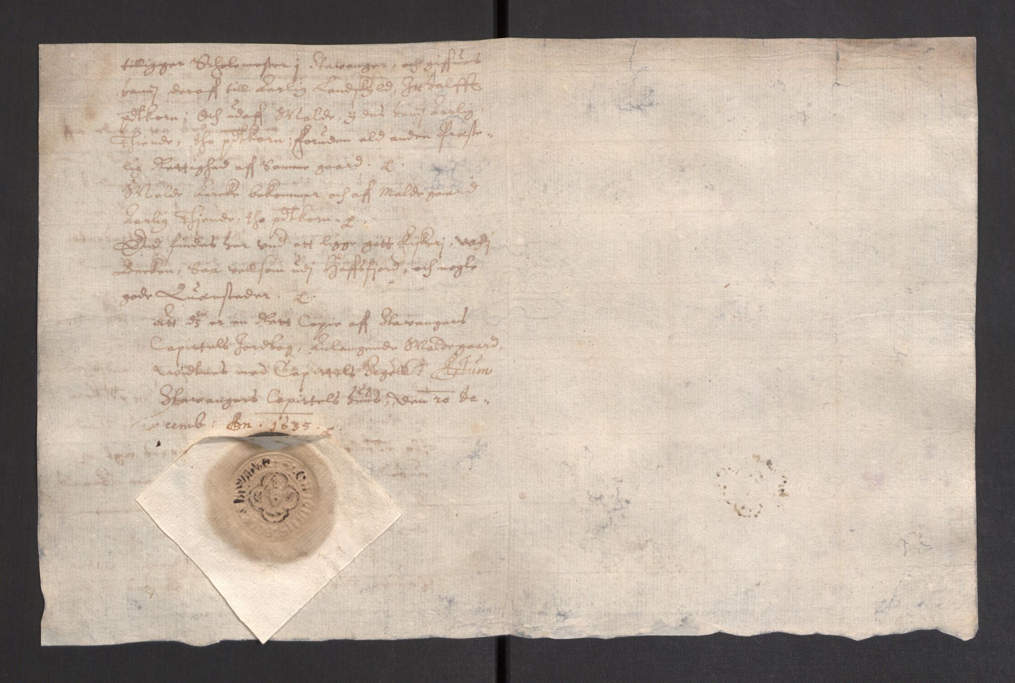 Danske Kanselli 1572-1799, AV/RA-EA-3023/F/Fc/Fcc/Fcca/L0008: Norske innlegg 1572-1799, 1635-1638, s. 236