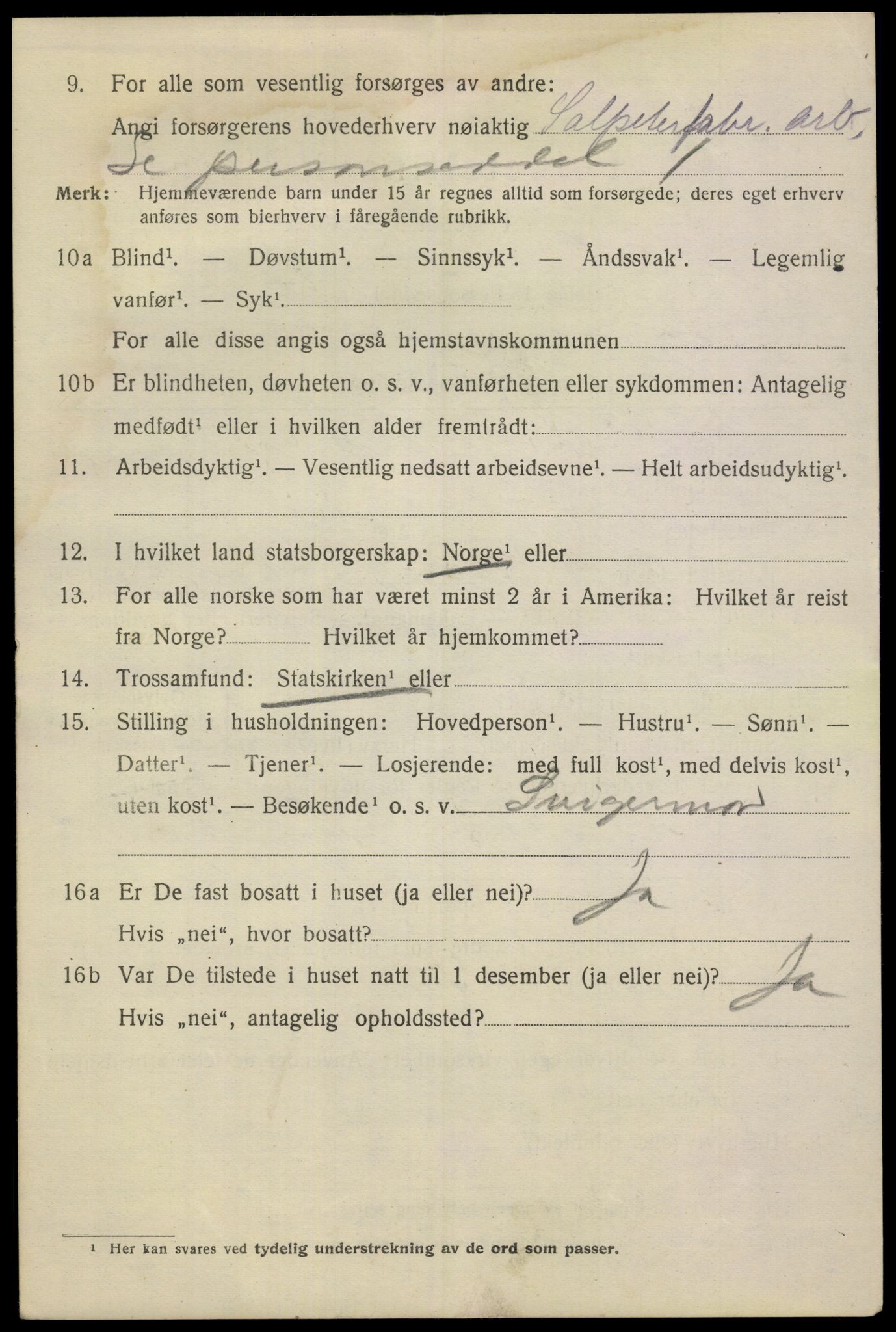 SAKO, Folketelling 1920 for 0807 Notodden kjøpstad, 1920, s. 13129