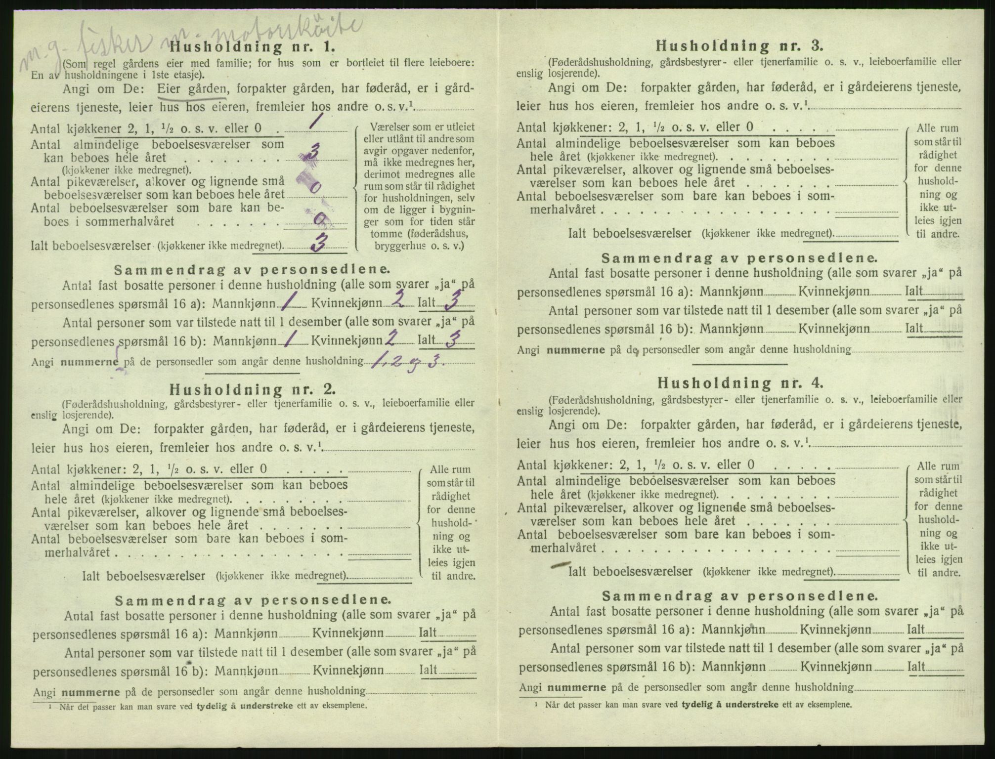 SAK, Folketelling 1920 for 0921 Tromøy herred, 1920, s. 238