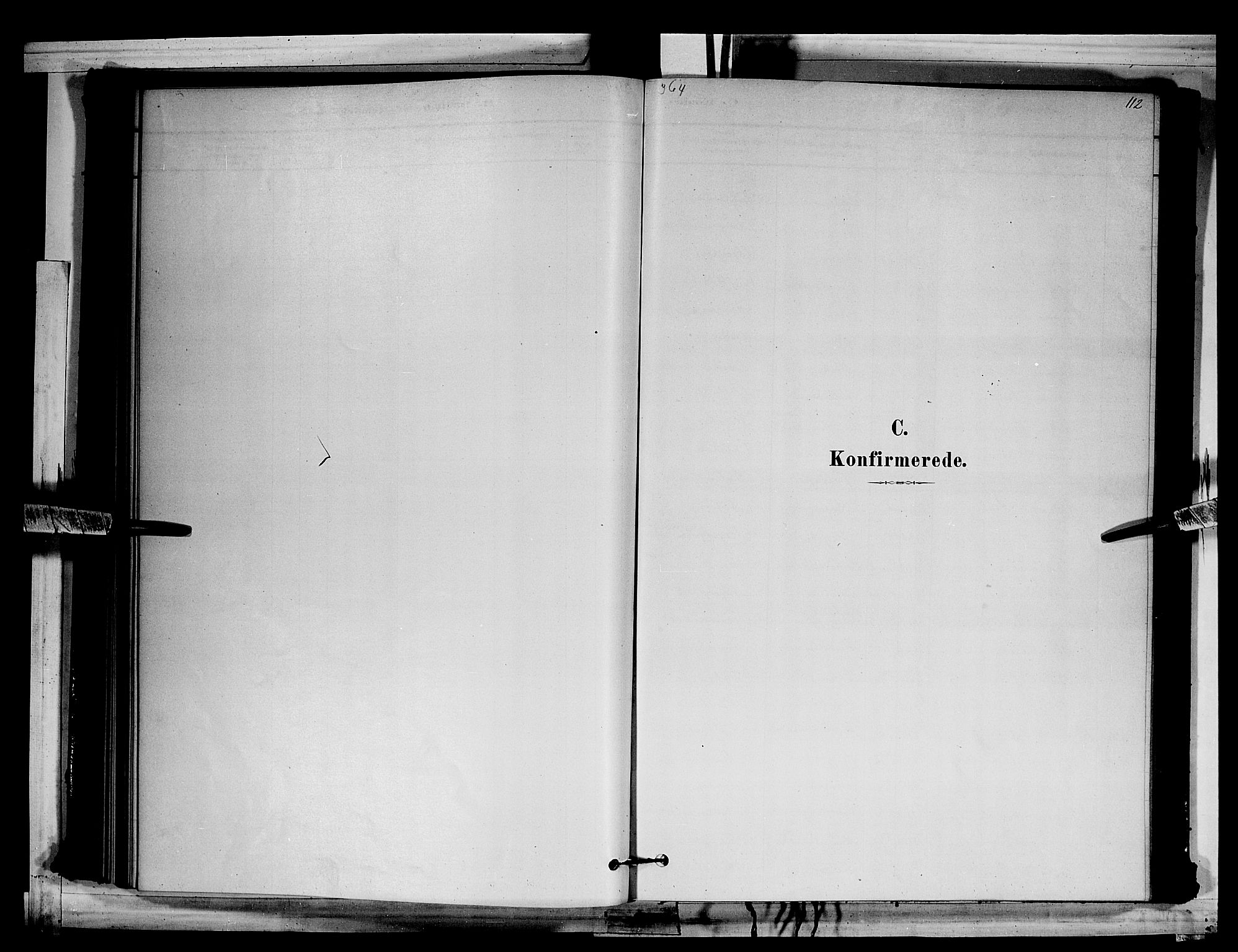 Ringsaker prestekontor, SAH/PREST-014/L/La/L0011: Klokkerbok nr. 11, 1879-1890, s. 112