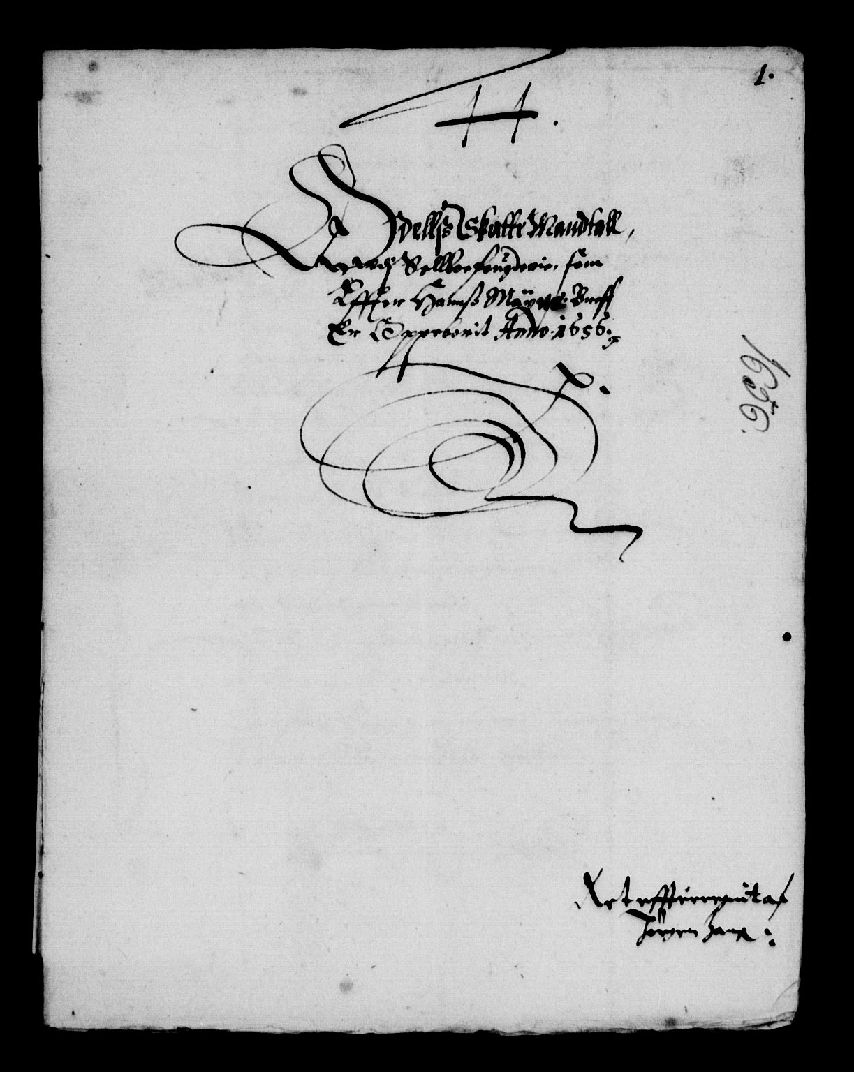 Rentekammeret inntil 1814, Reviderte regnskaper, Lensregnskaper, RA/EA-5023/R/Rb/Rbw/L0127: Trondheim len, 1656-1657