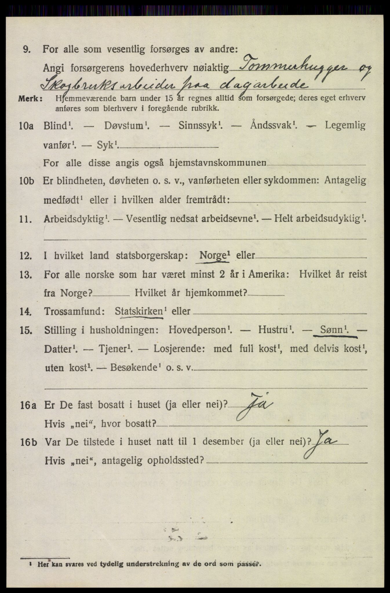 SAH, Folketelling 1920 for 0428 Trysil herred, 1920, s. 15230