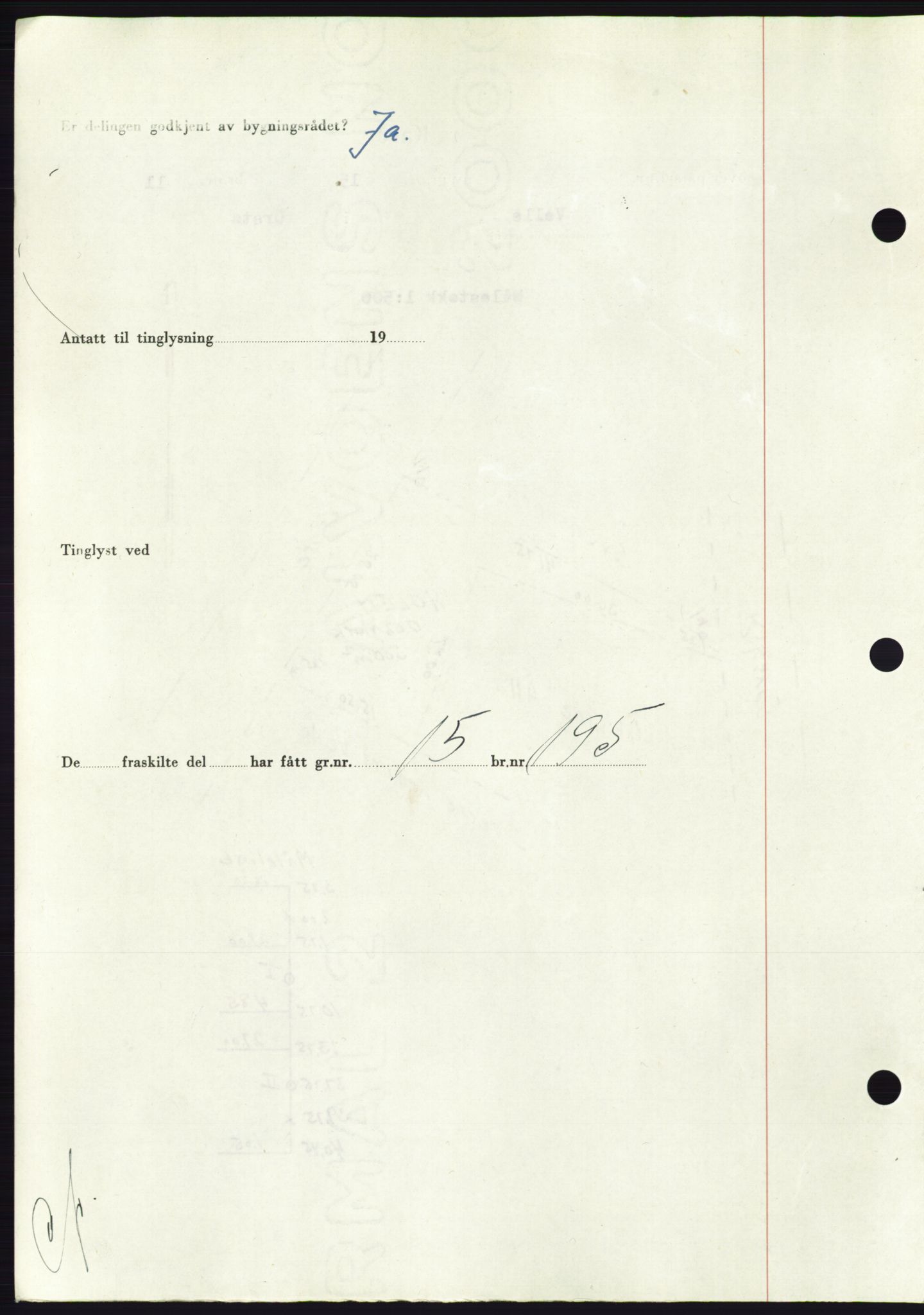 Søre Sunnmøre sorenskriveri, AV/SAT-A-4122/1/2/2C/L0090: Pantebok nr. 16A, 1951-1951, Dagboknr: 2316/1951