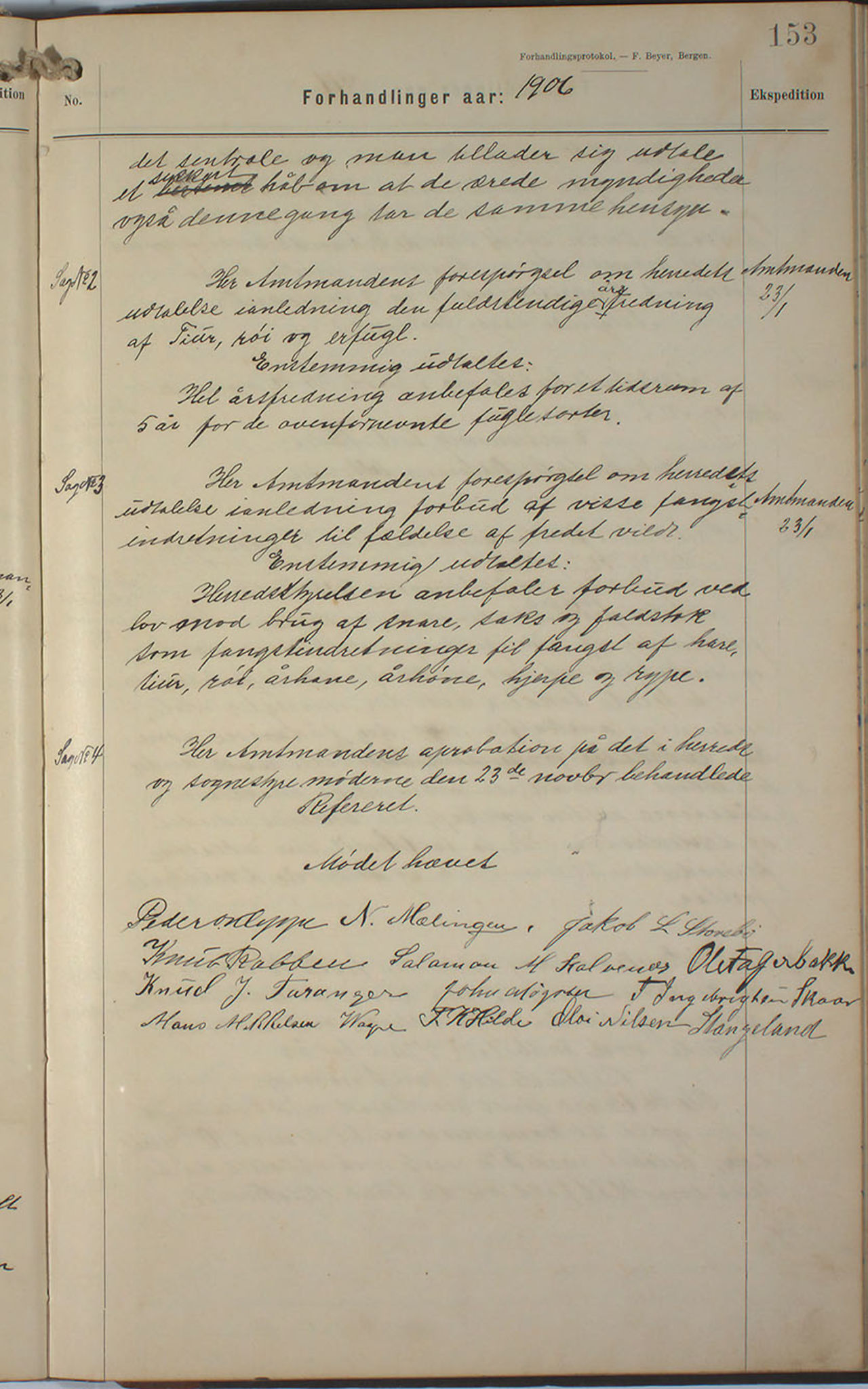 Austevoll kommune. Formannskapet, IKAH/1244-021/A/Aa/L0002a: Møtebok for heradstyret, 1901-1910, s. 304