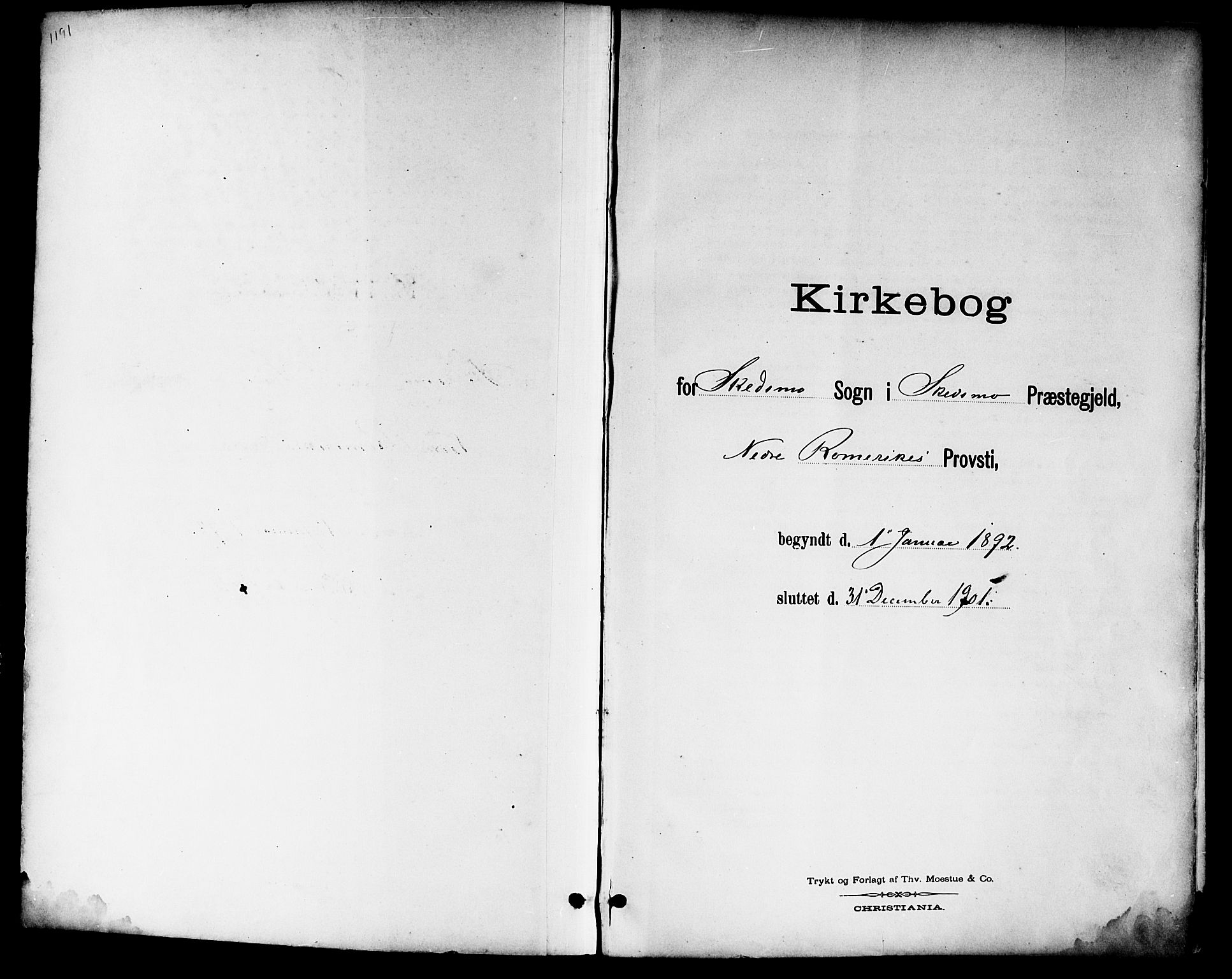 Skedsmo prestekontor Kirkebøker, SAO/A-10033a/F/Fa/L0014: Ministerialbok nr. I 14, 1892-1901
