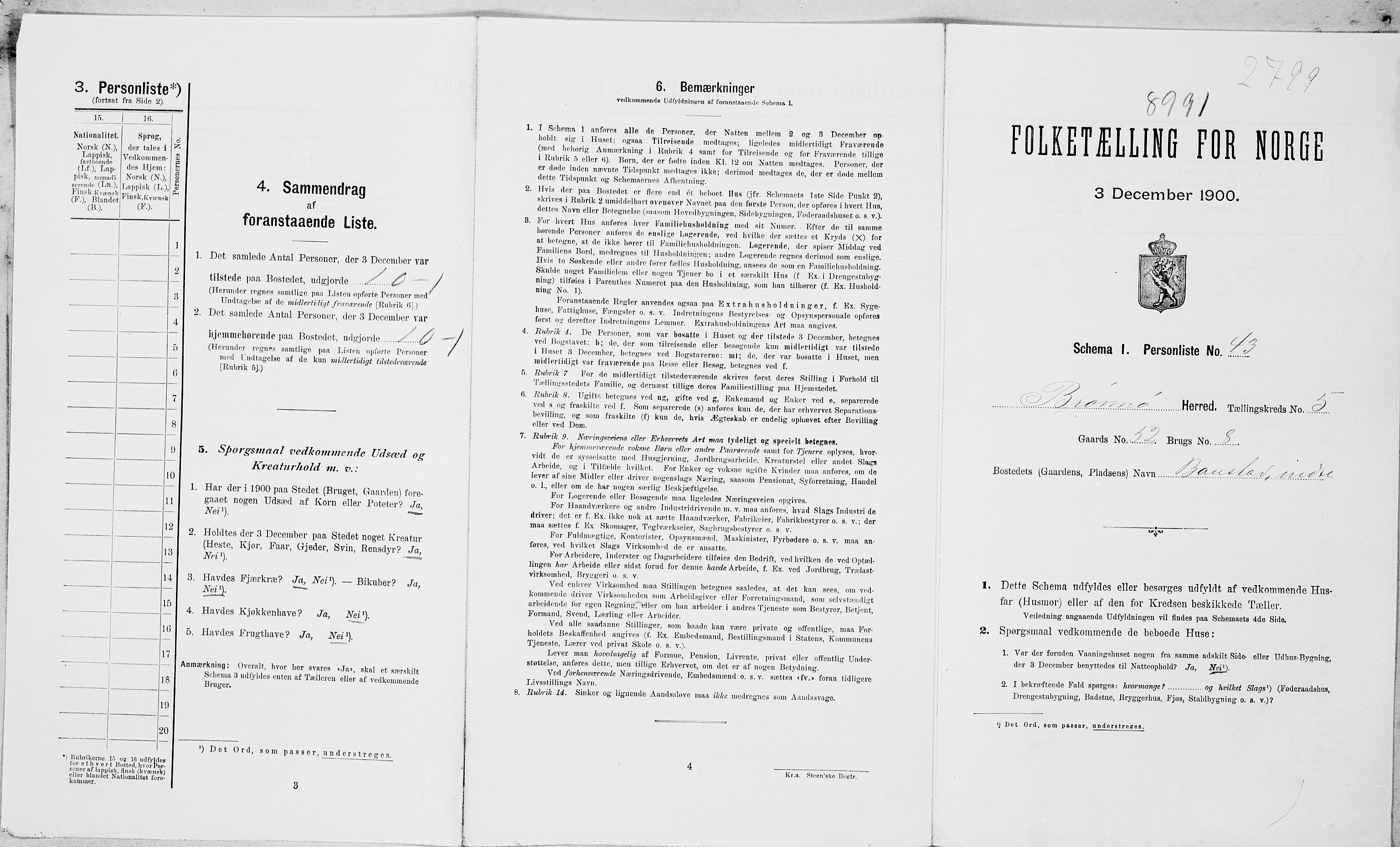 SAT, Folketelling 1900 for 1814 Brønnøy herred, 1900, s. 641