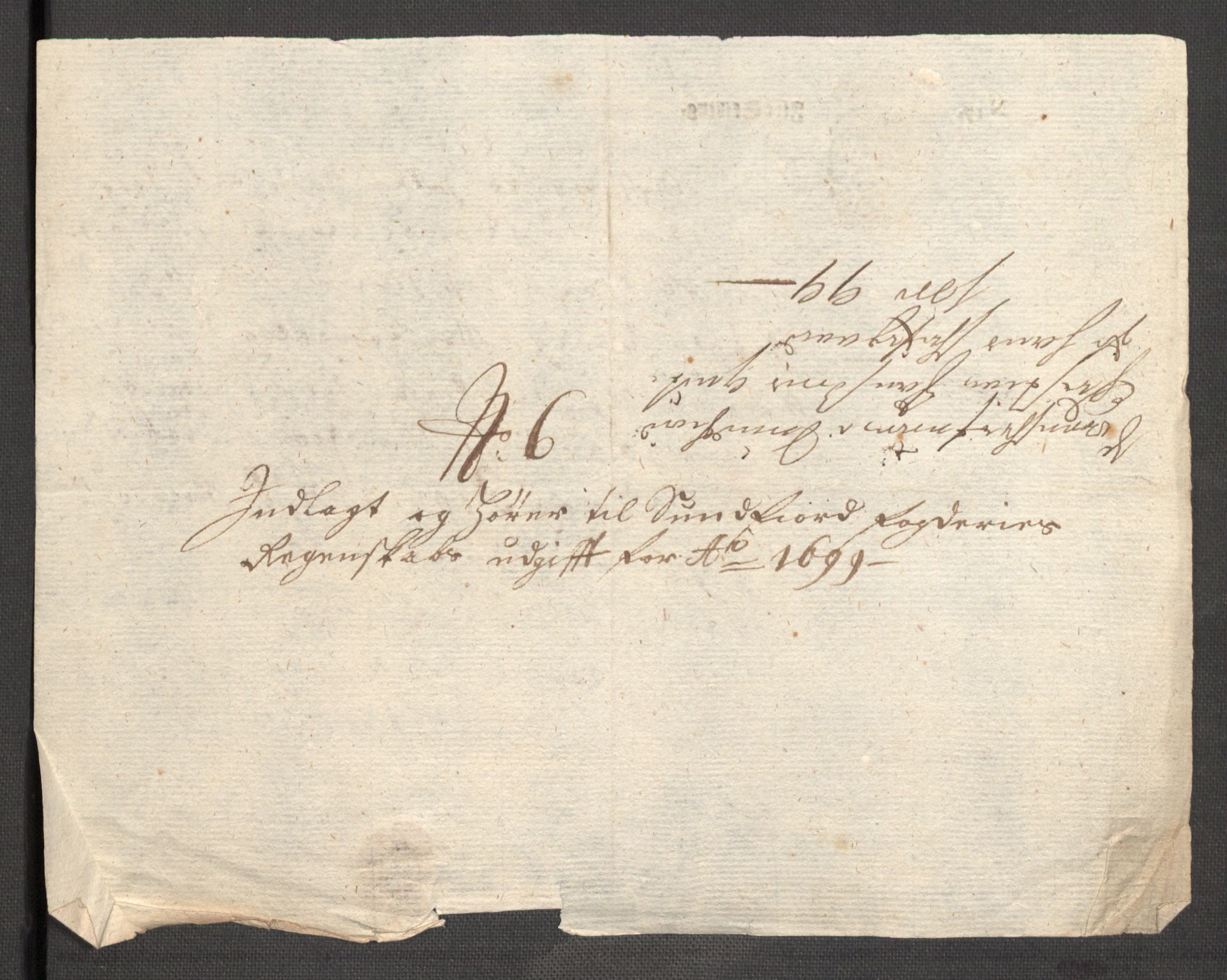 Rentekammeret inntil 1814, Reviderte regnskaper, Fogderegnskap, RA/EA-4092/R53/L3424: Fogderegnskap Sunn- og Nordfjord, 1699, s. 343