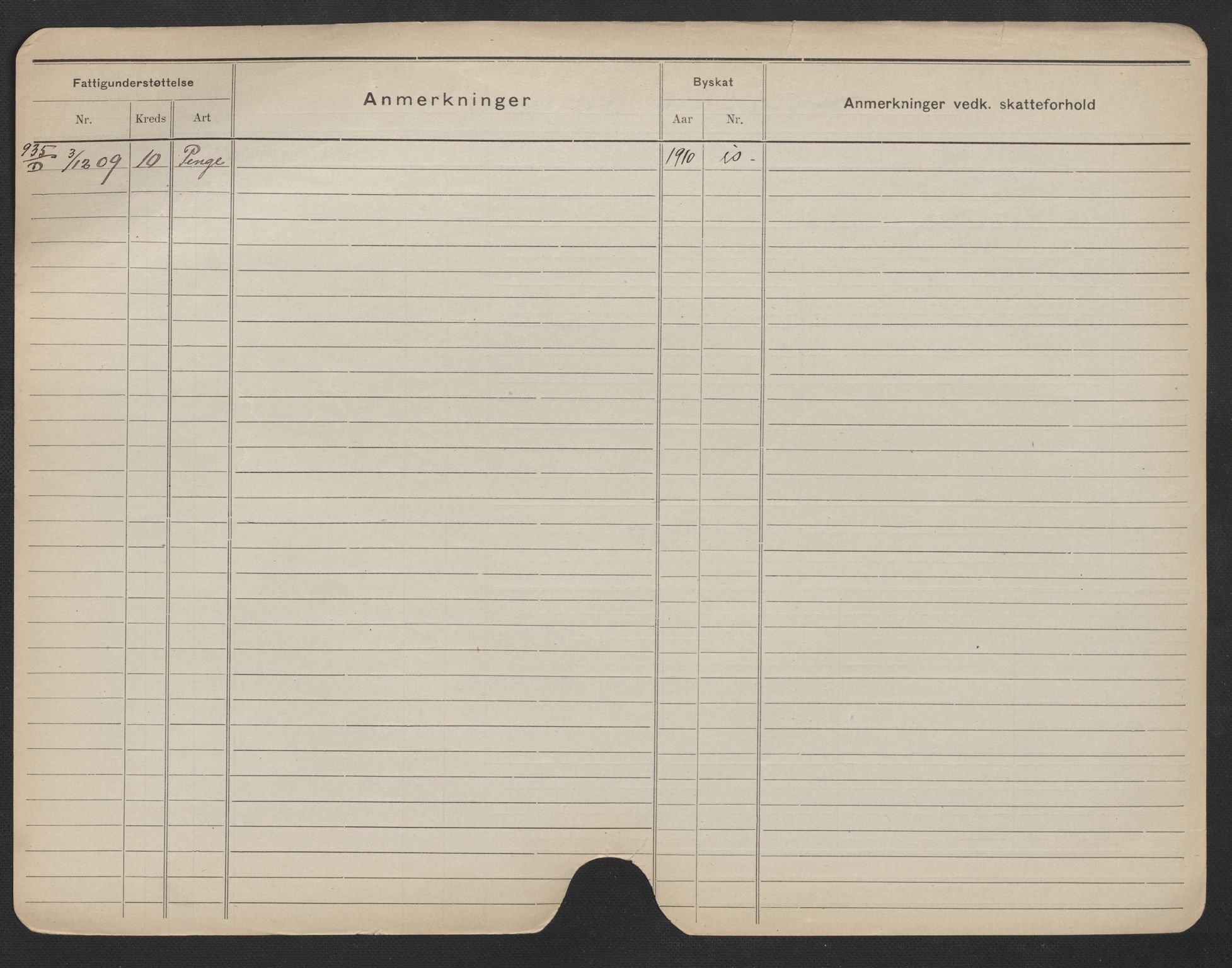 Oslo folkeregister, Registerkort, AV/SAO-A-11715/F/Fa/Fac/L0006: Menn, 1906-1914, s. 1151b