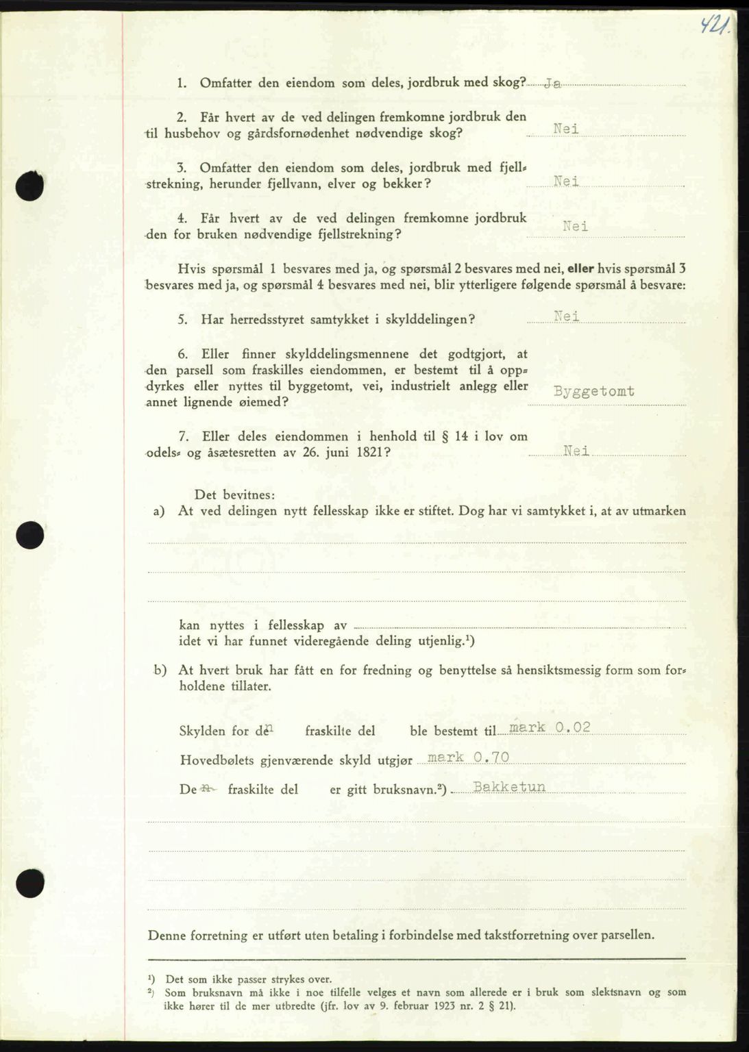 Nordmøre sorenskriveri, AV/SAT-A-4132/1/2/2Ca: Pantebok nr. A107, 1947-1948, Dagboknr: 132/1948