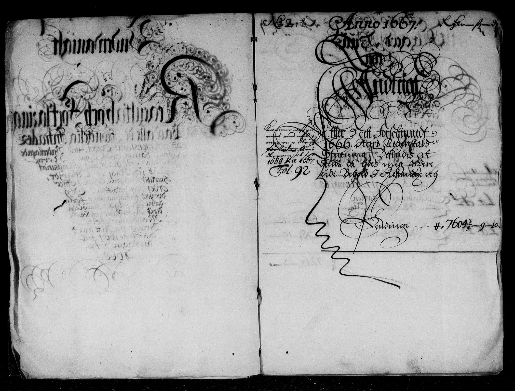 Rentekammeret inntil 1814, Reviderte regnskaper, Stiftamtstueregnskaper, Landkommissariatet på Akershus og Akershus stiftamt, AV/RA-EA-5869/R/Rb/L0044: Akershus stiftamt, 1667