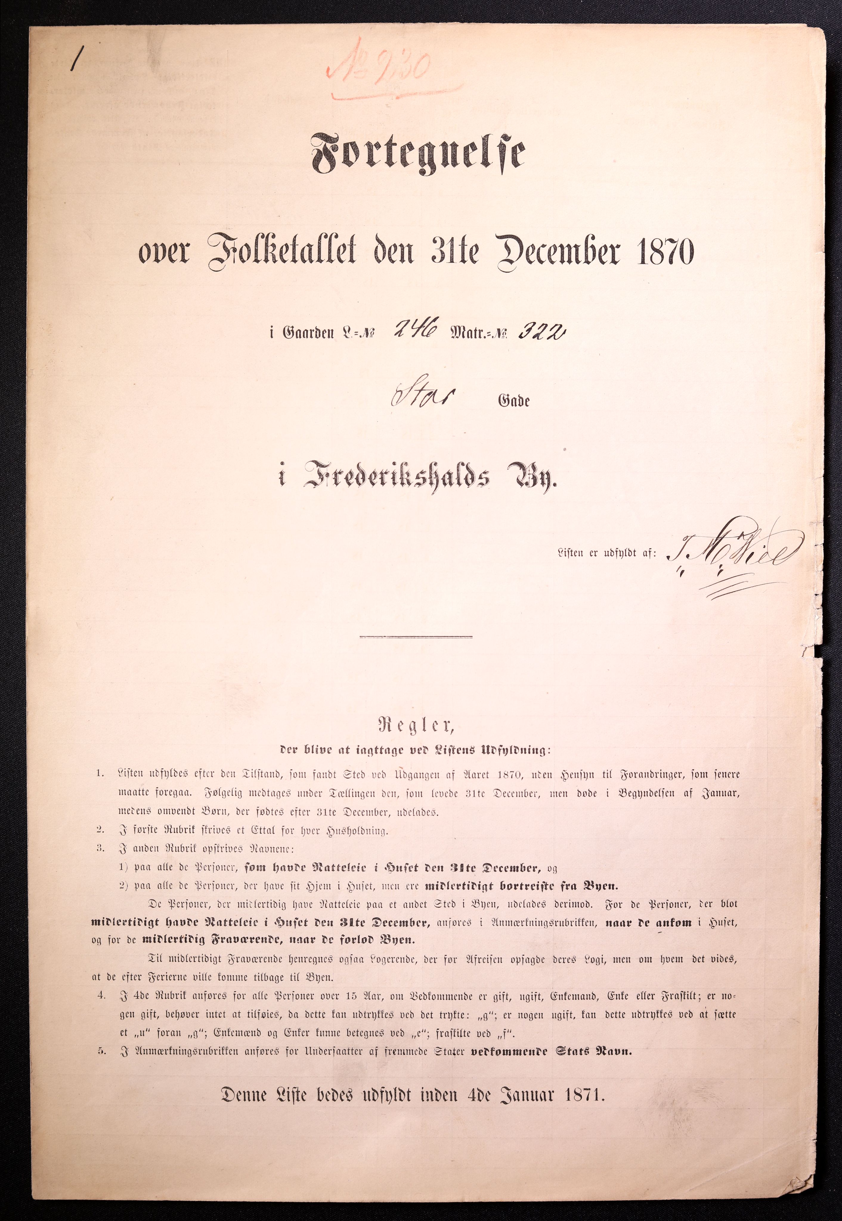 RA, Folketelling 1870 for 0101 Fredrikshald kjøpstad, 1870, s. 955