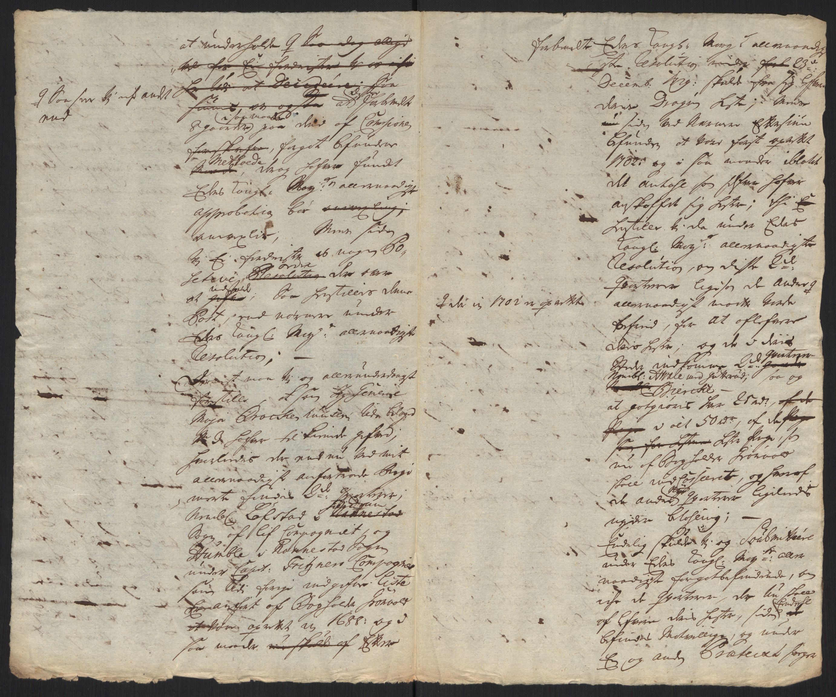 Kommanderende general (KG I) med Det norske krigsdirektorium, AV/RA-EA-5419/B/L0013: Kommanderende generals konsepter, 1730-1733, s. 10