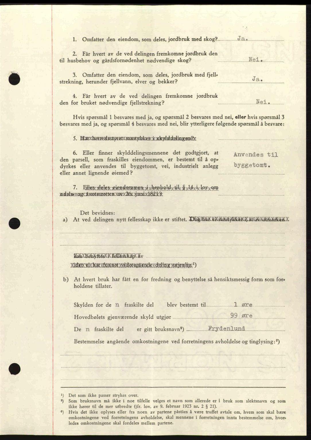 Salten sorenskriveri, AV/SAT-A-4578/1/2/2C: Pantebok nr. A14-15, 1943-1945, Dagboknr: 2338/1944