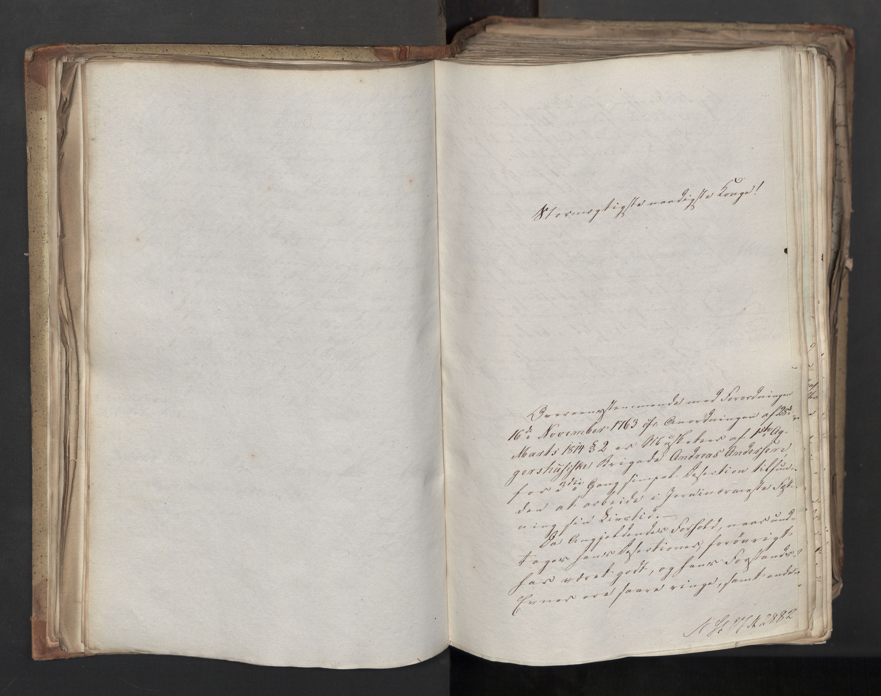 Statsrådsavdelingen i Stockholm, RA/S-1003/D/Da/L0044: Regjeringsinnstillinger nr. 2846-3066, 1825, s. 77