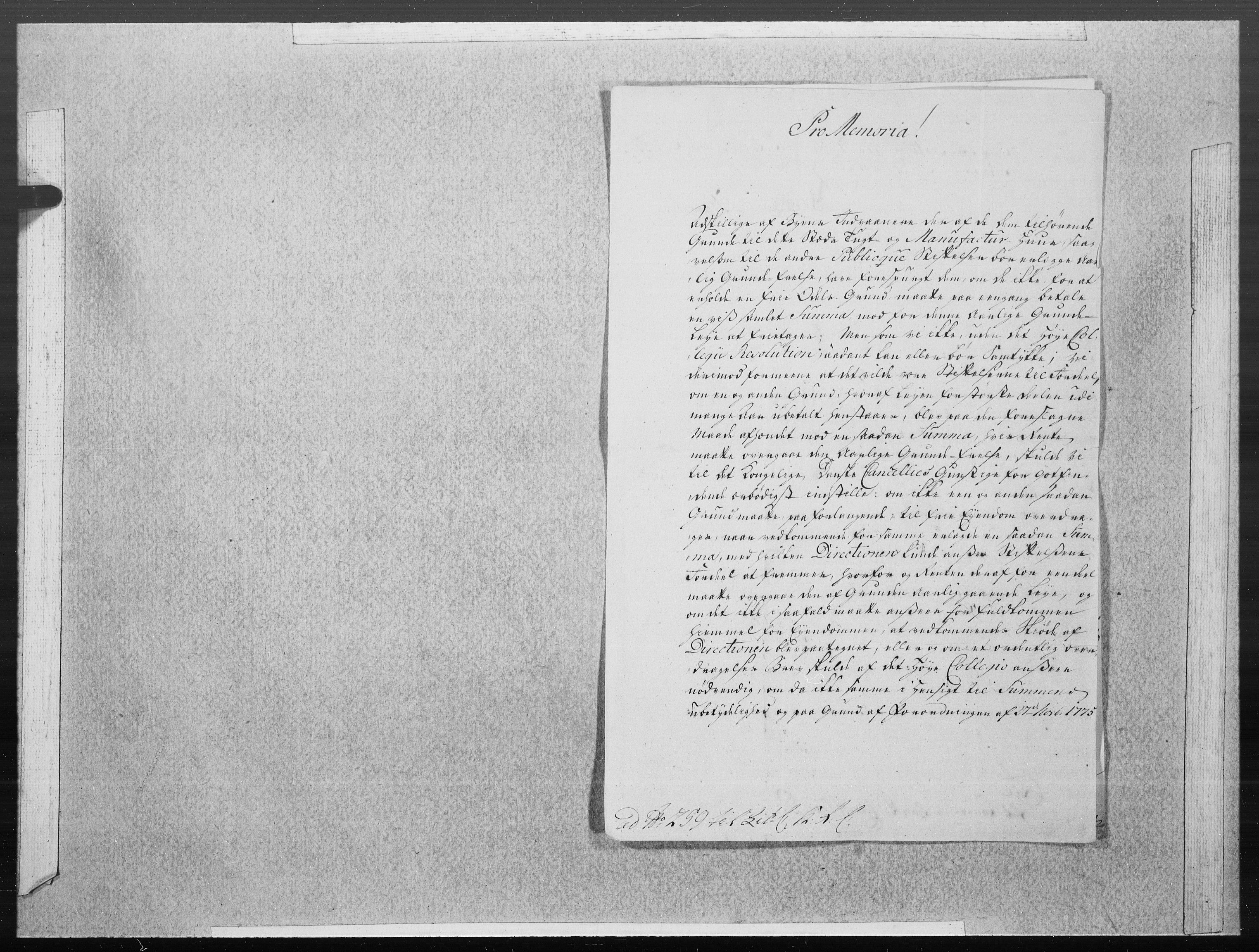Danske Kanselli 1572-1799, AV/RA-EA-3023/F/Fc/Fcc/Fcca/L0225: Norske innlegg 1572-1799, 1777, s. 7