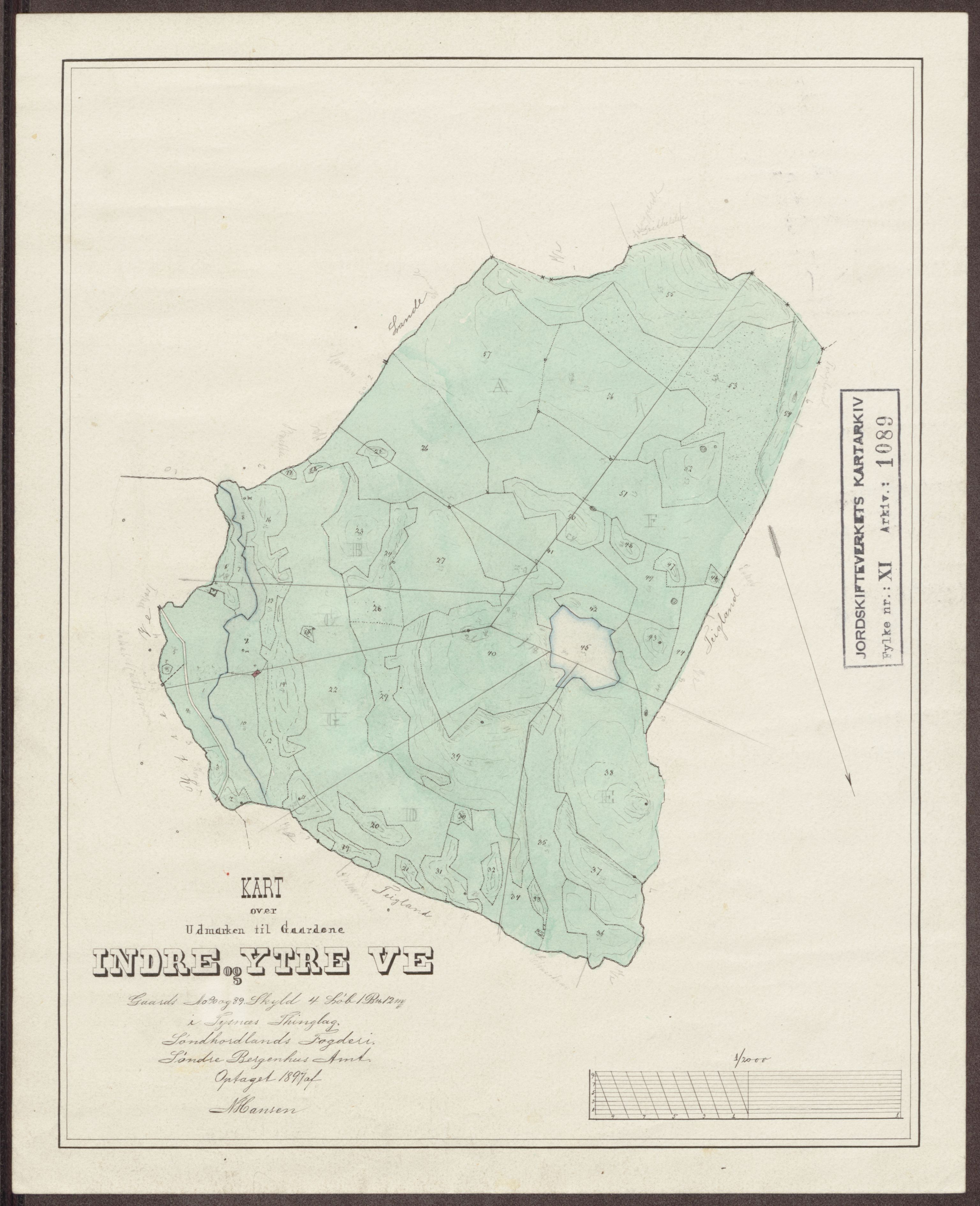 Jordskifteverkets kartarkiv, RA/S-3929/T, 1859-1988, s. 1235