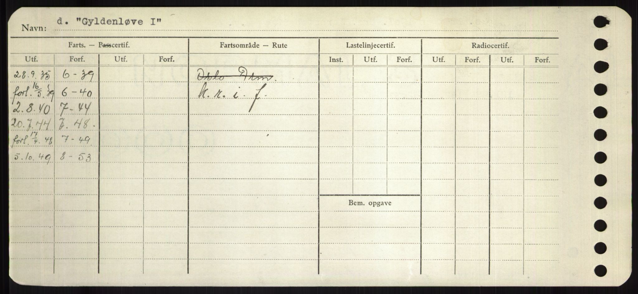 Sjøfartsdirektoratet med forløpere, Skipsmålingen, RA/S-1627/H/Hd/L0013: Fartøy, Gne-Gås, s. 486