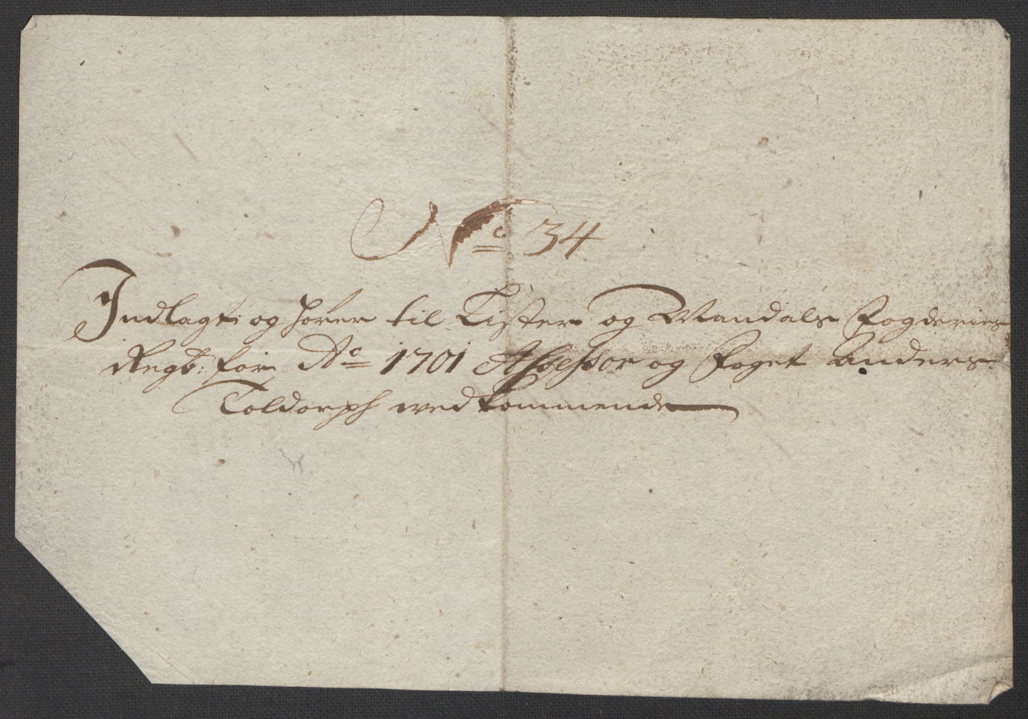 Rentekammeret inntil 1814, Reviderte regnskaper, Fogderegnskap, RA/EA-4092/R43/L2549: Fogderegnskap Lista og Mandal, 1701-1702, s. 210