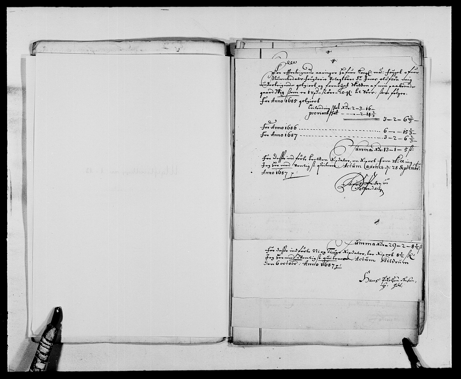 Rentekammeret inntil 1814, Reviderte regnskaper, Fogderegnskap, RA/EA-4092/R64/L4422: Fogderegnskap Namdal, 1687-1689, s. 76