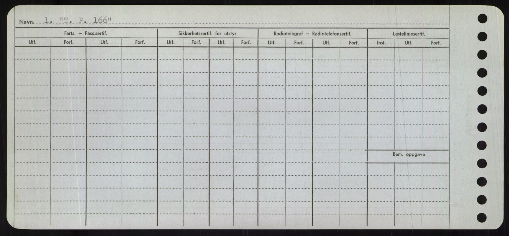 Sjøfartsdirektoratet med forløpere, Skipsmålingen, RA/S-1627/H/Hc/L0001: Lektere, A-Y, s. 512