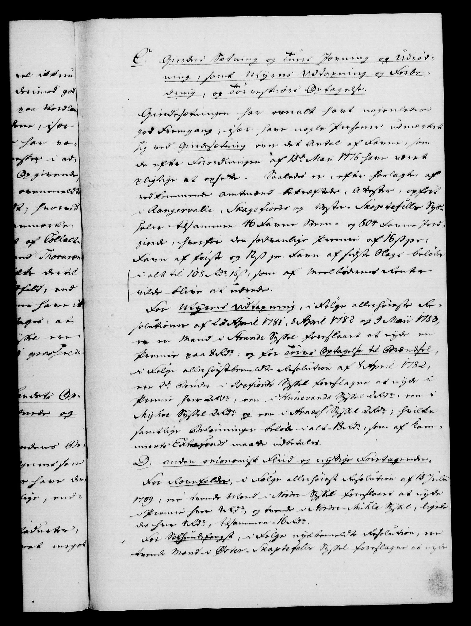 Rentekammeret, Kammerkanselliet, RA/EA-3111/G/Gf/Gfa/L0075: Norsk relasjons- og resolusjonsprotokoll (merket RK 52.75), 1793, s. 263