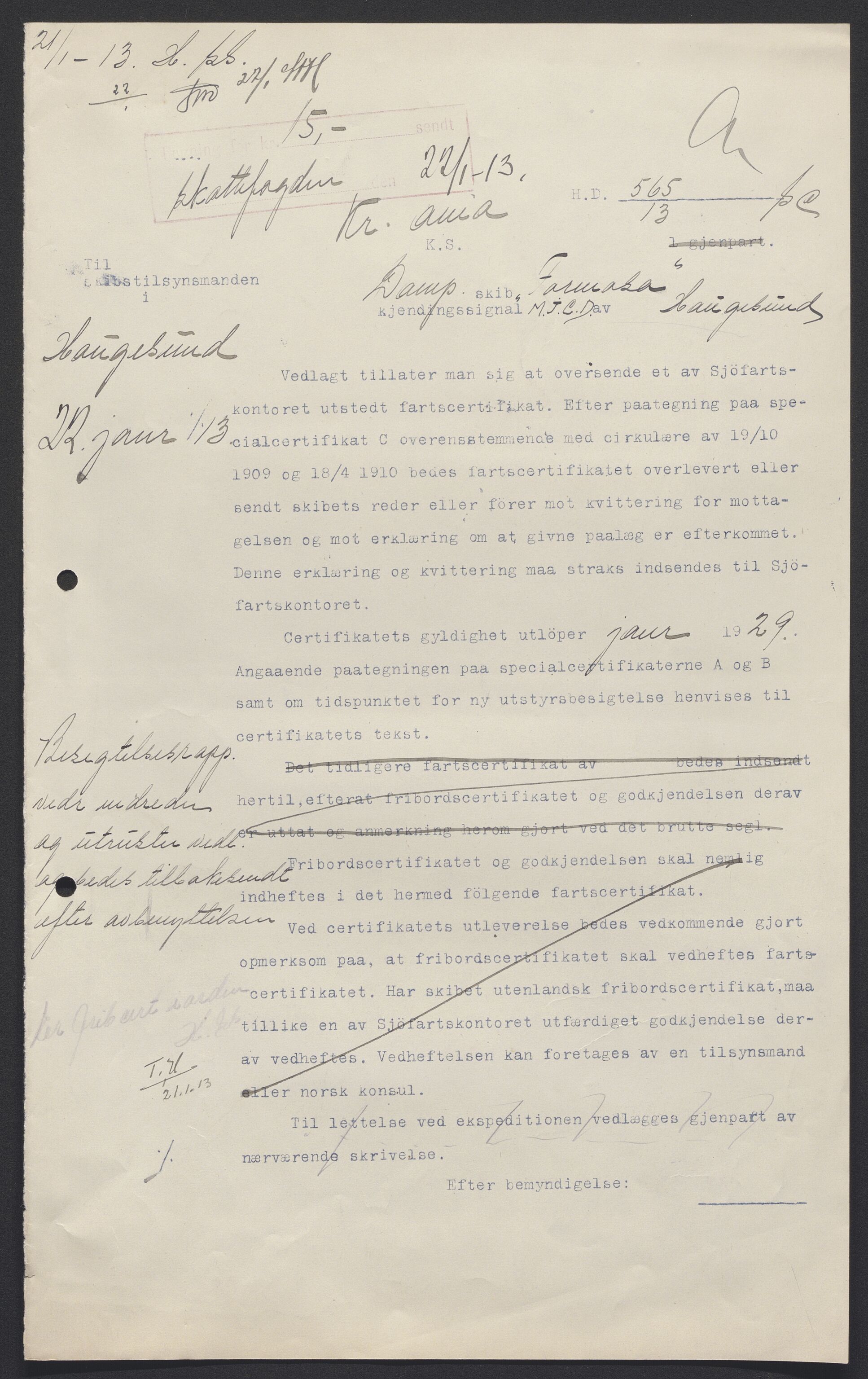 Sjøfartsdirektoratet med forløpere, skipsmapper slettede skip, AV/RA-S-4998/F/Fa/L0359: --, 1870-1933, s. 393