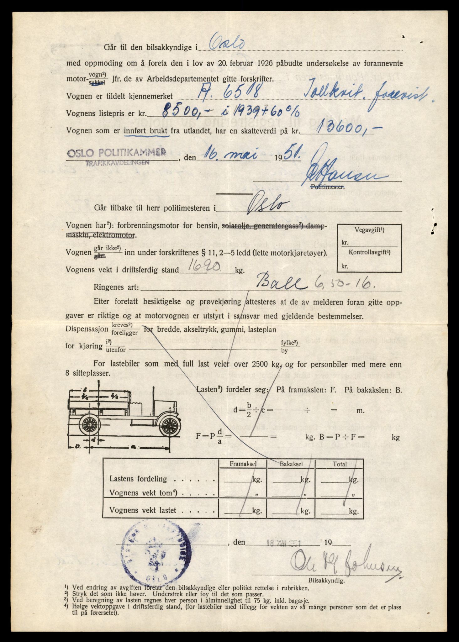 Møre og Romsdal vegkontor - Ålesund trafikkstasjon, AV/SAT-A-4099/F/Fe/L0046: Registreringskort for kjøretøy T 14445 - T 14579, 1927-1998