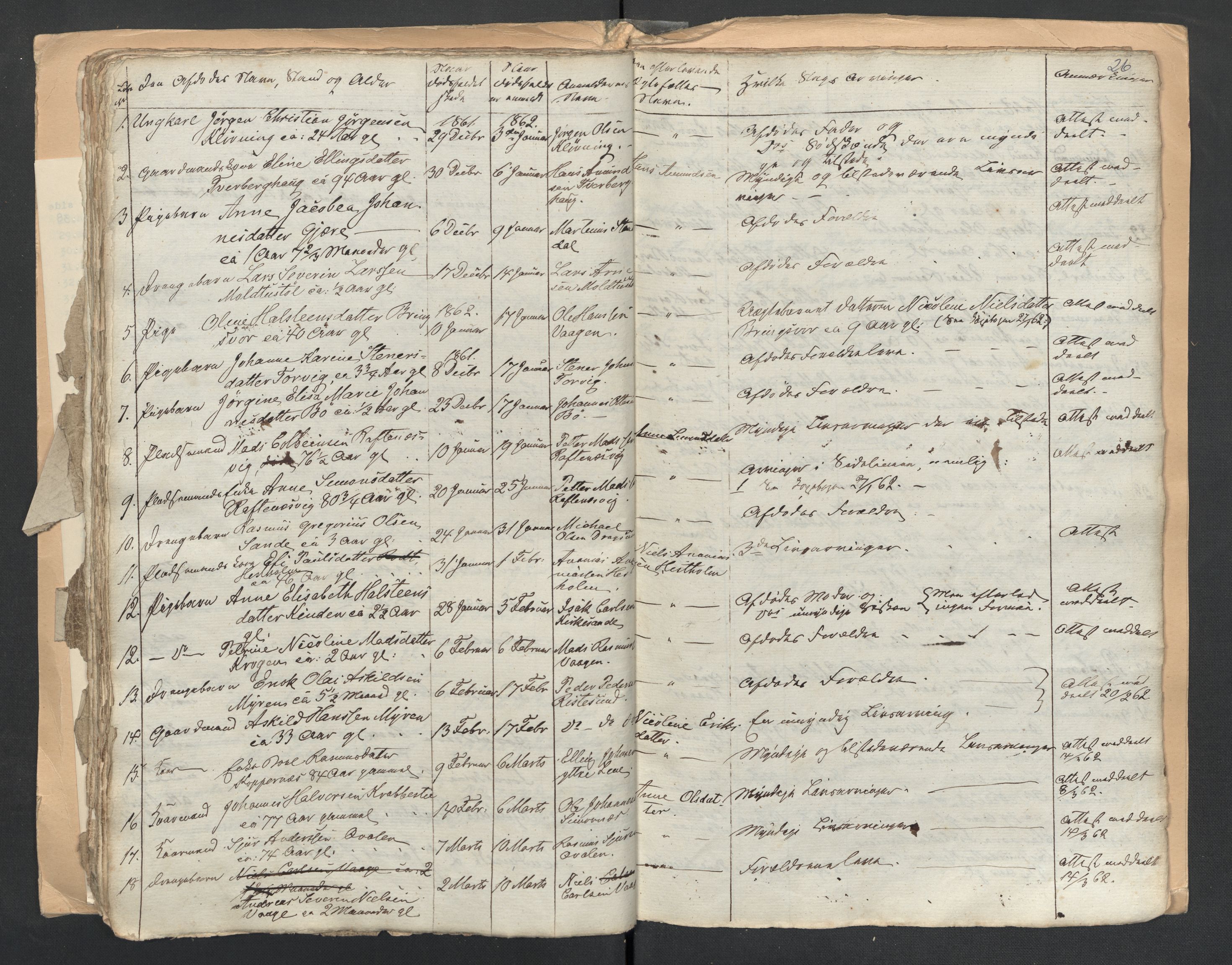 Herøy og Sande lensmannskontor, AV/SAT-A-5655/2/2/L0040: Dødsfallprotokoll, 1856-1863, s. 26