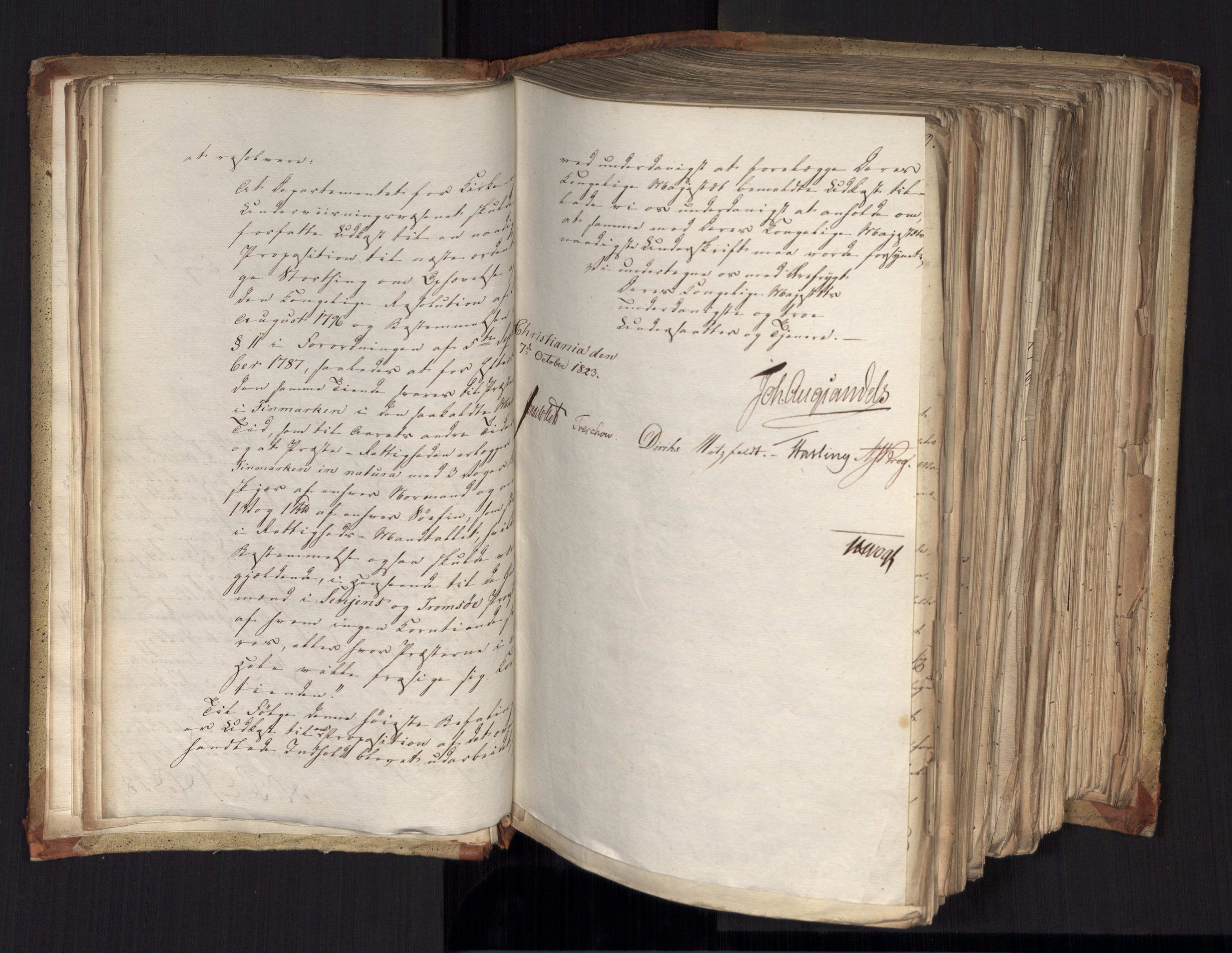 Statsrådsavdelingen i Stockholm, AV/RA-S-1003/D/Da/L0036: Regjeringsinnstillinger nr. 841-1114, 1823, s. 45