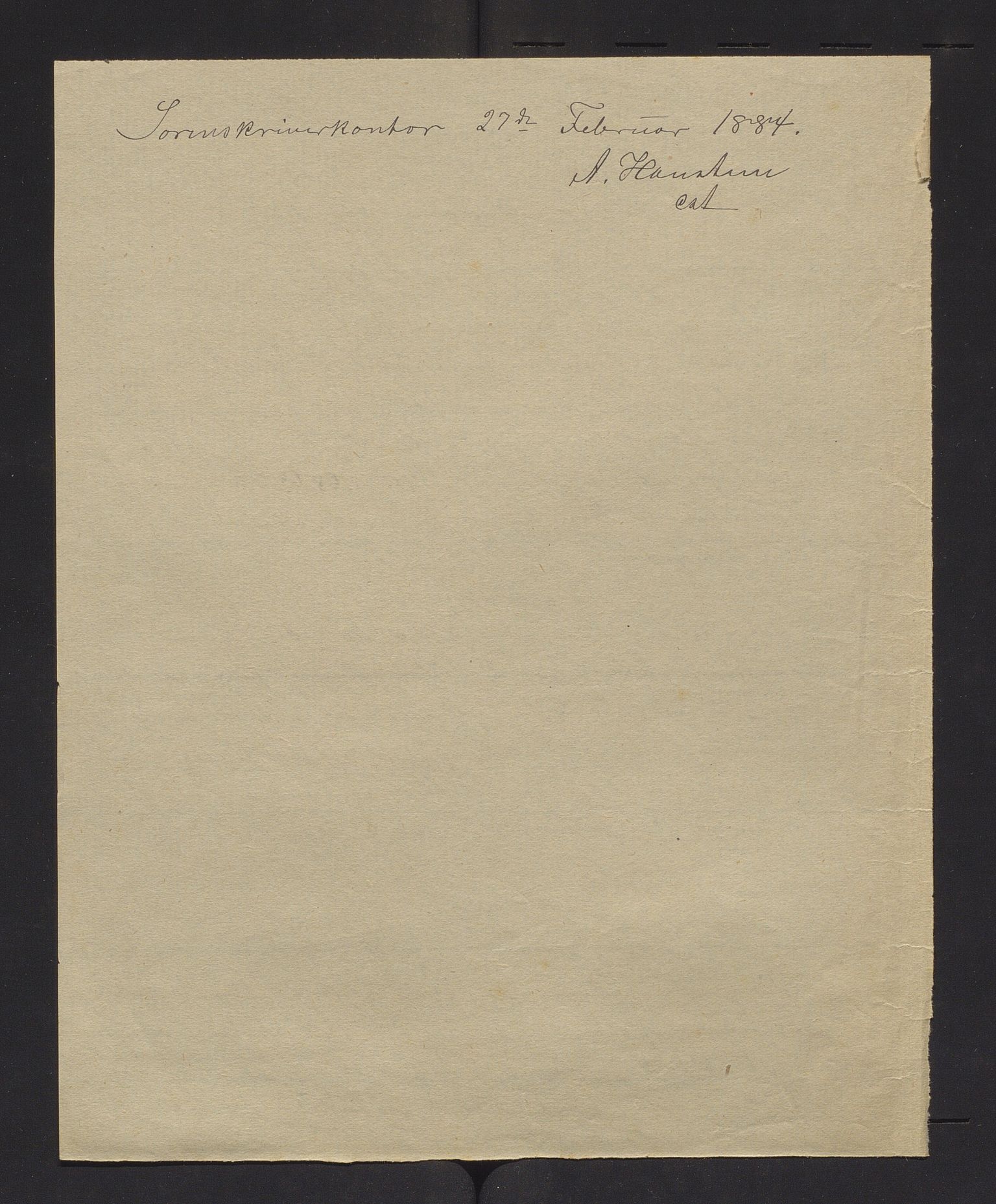 Finnaas kommune. Overformynderiet, IKAH/1218a-812/R/Ra/Raa/L0004/0005: Årlege rekneskap m/vedlegg / Årlege rekneskap m/vedlegg, 1883