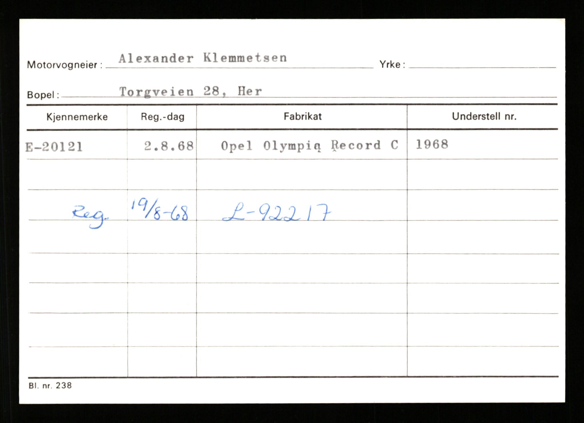 Stavanger trafikkstasjon, AV/SAST-A-101942/0/G/L0004: Registreringsnummer: 15497 - 22957, 1930-1971, s. 2060