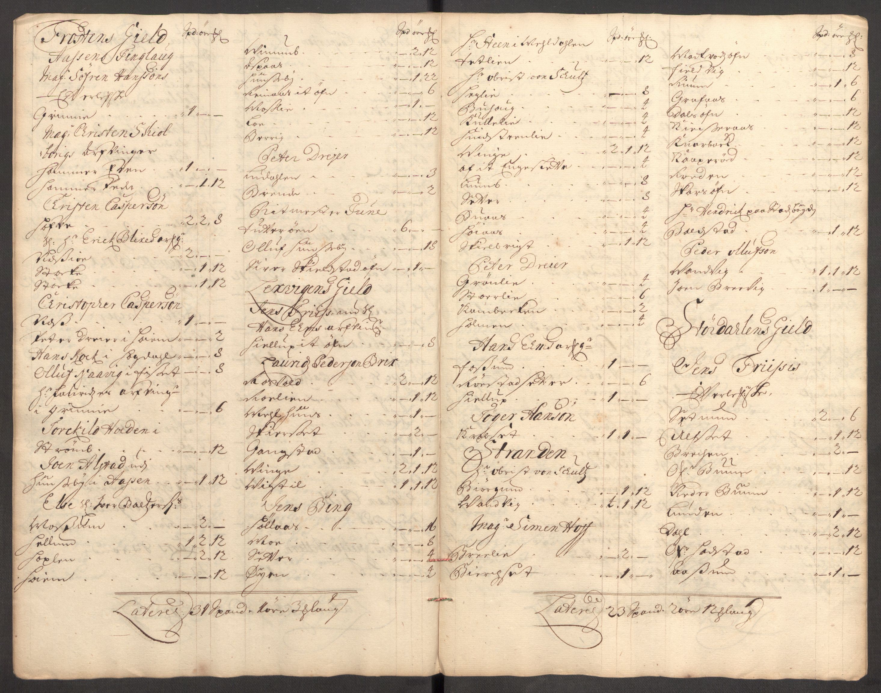 Rentekammeret inntil 1814, Reviderte regnskaper, Fogderegnskap, RA/EA-4092/R62/L4188: Fogderegnskap Stjørdal og Verdal, 1696, s. 114