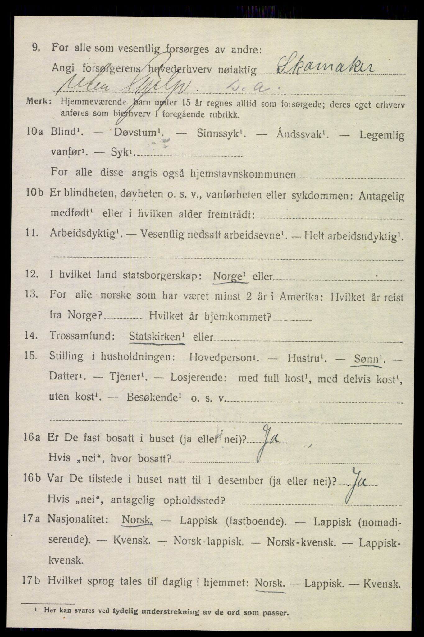 SAT, Folketelling 1920 for 1718 Leksvik herred, 1920, s. 4531