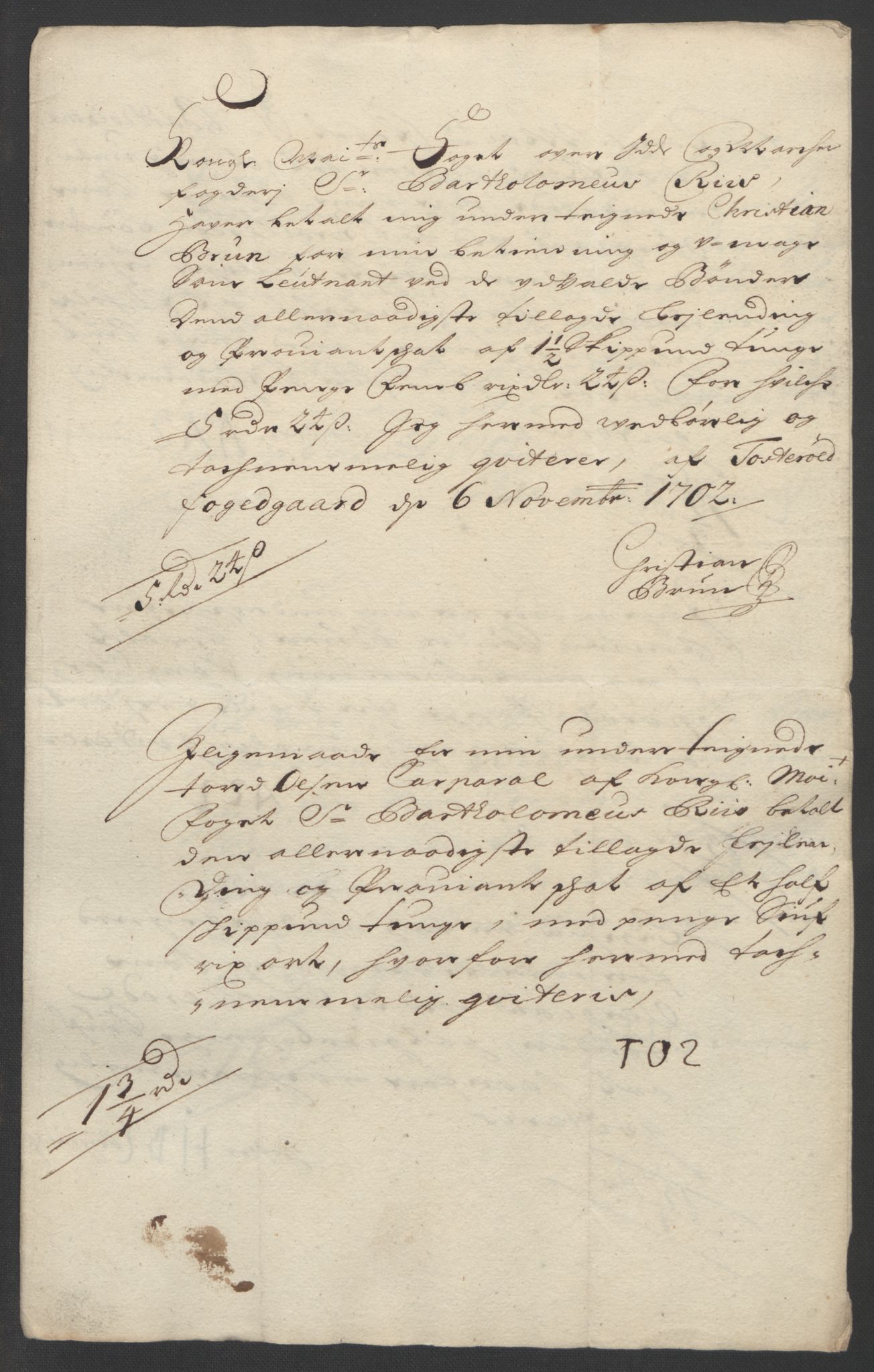 Rentekammeret inntil 1814, Reviderte regnskaper, Fogderegnskap, AV/RA-EA-4092/R01/L0016: Fogderegnskap Idd og Marker, 1702-1703, s. 149