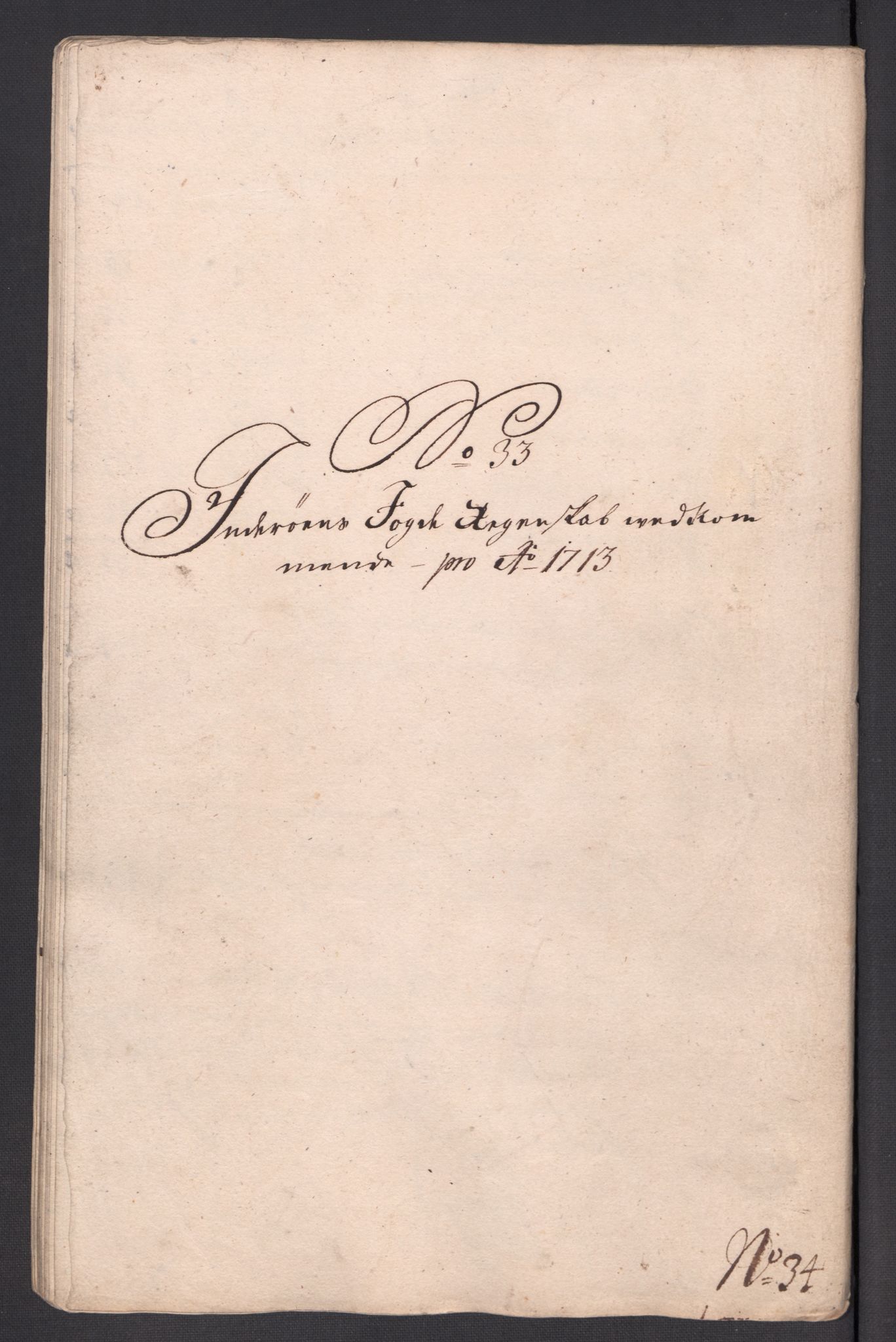 Rentekammeret inntil 1814, Reviderte regnskaper, Fogderegnskap, AV/RA-EA-4092/R63/L4321: Fogderegnskap Inderøy, 1713, s. 320
