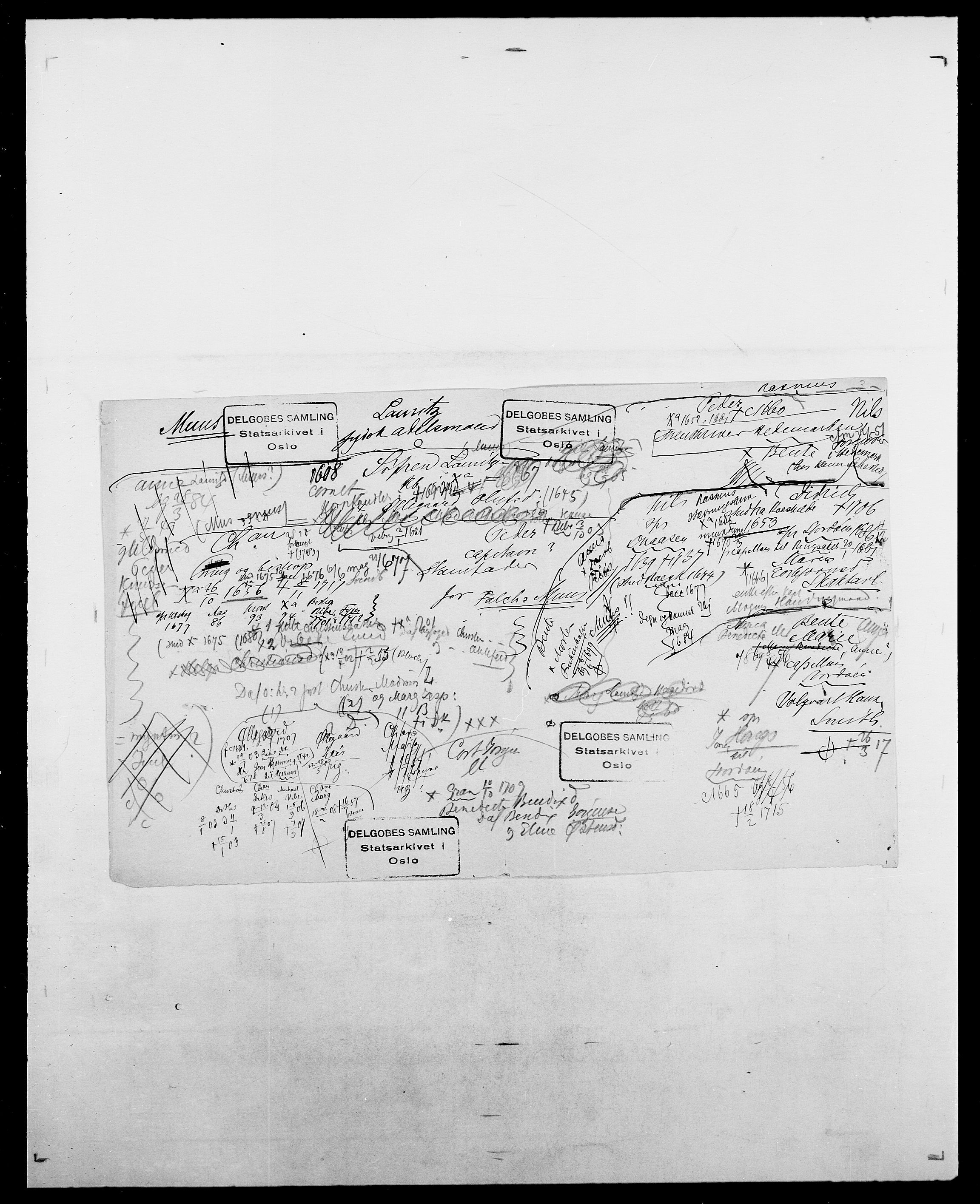 Delgobe, Charles Antoine - samling, AV/SAO-PAO-0038/D/Da/L0027: Morath - v. Møsting, s. 294