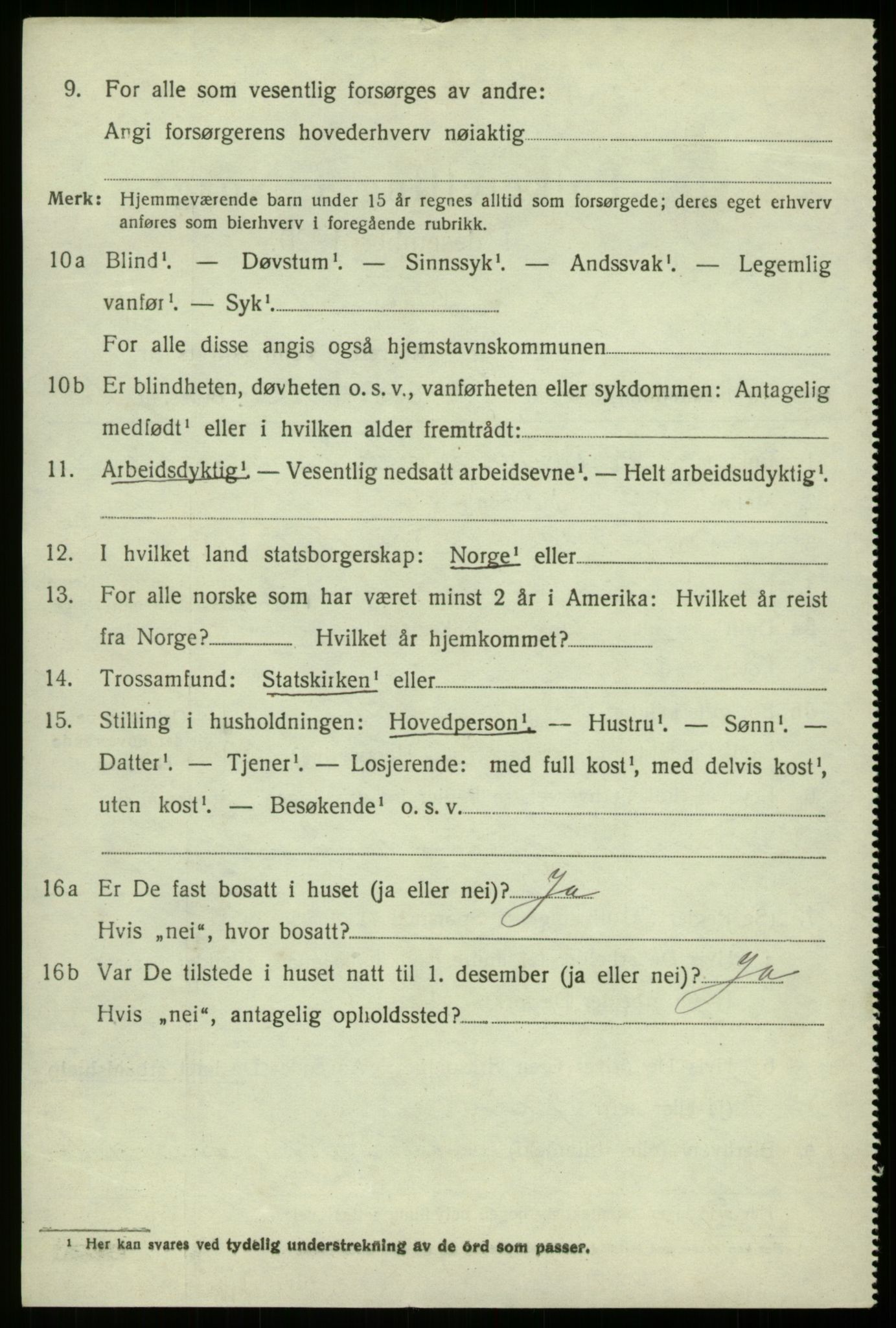 SAB, Folketelling 1920 for 1441 Selje herred, 1920, s. 7840