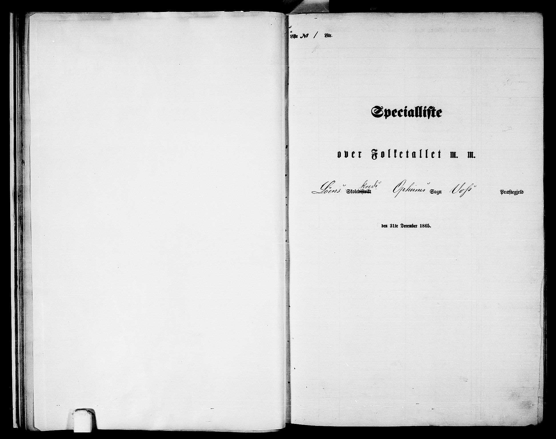 RA, Folketelling 1865 for 1235P Voss prestegjeld, 1865, s. 241