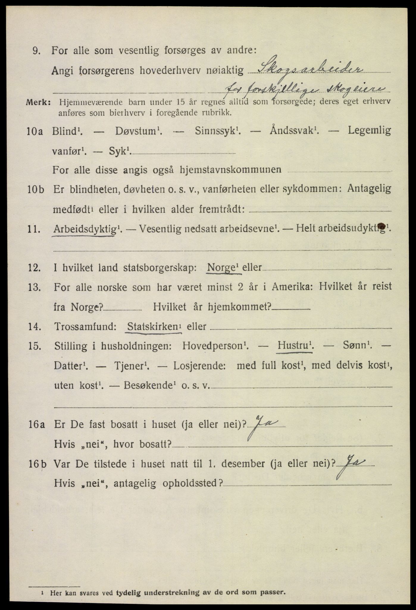 SAH, Folketelling 1920 for 0419 Sør-Odal herred, 1920, s. 13212
