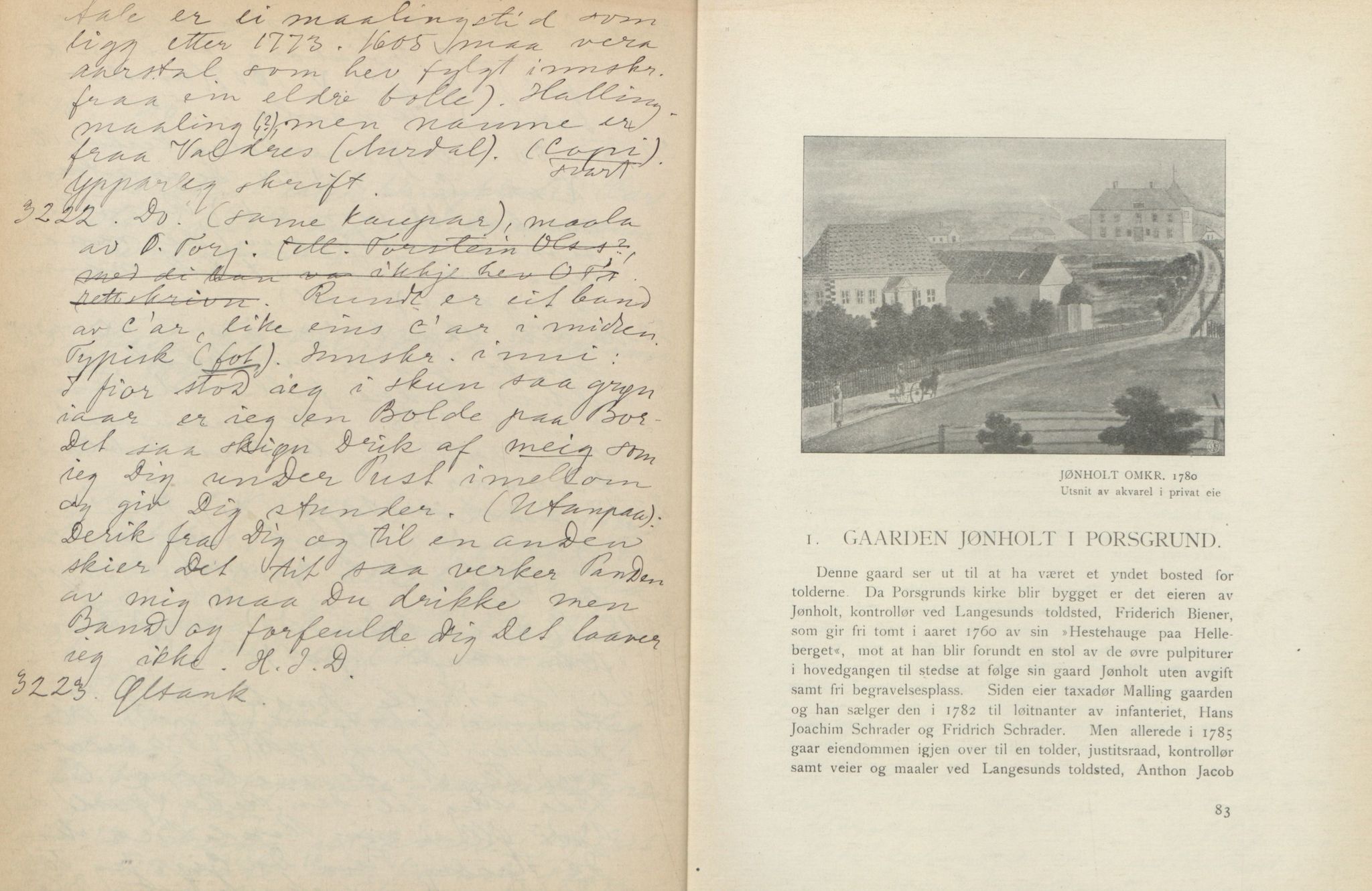 Rikard Berge, TEMU/TGM-A-1003/F/L0018/0035: 600-656 / 634 Aarsskrift Fylkesmuseet for Telemarken og Grenland 1914, 1914, s. 83